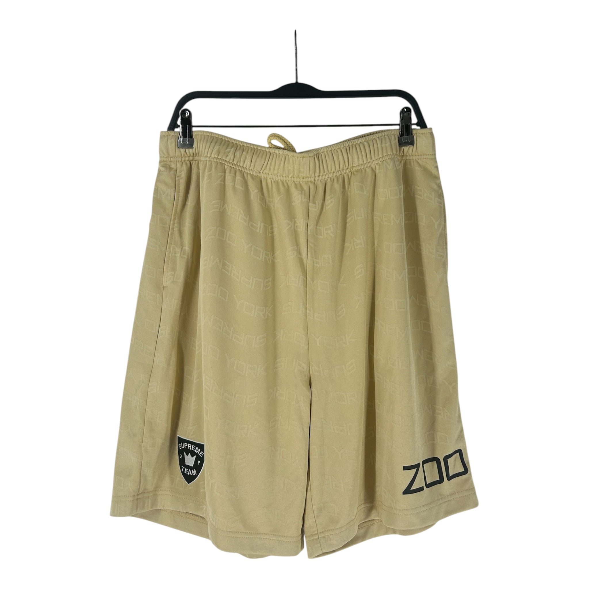 Supreme/Shorts/M/Nylon/YEL/Joggers/ZOO YORK BLK PATCH view 1