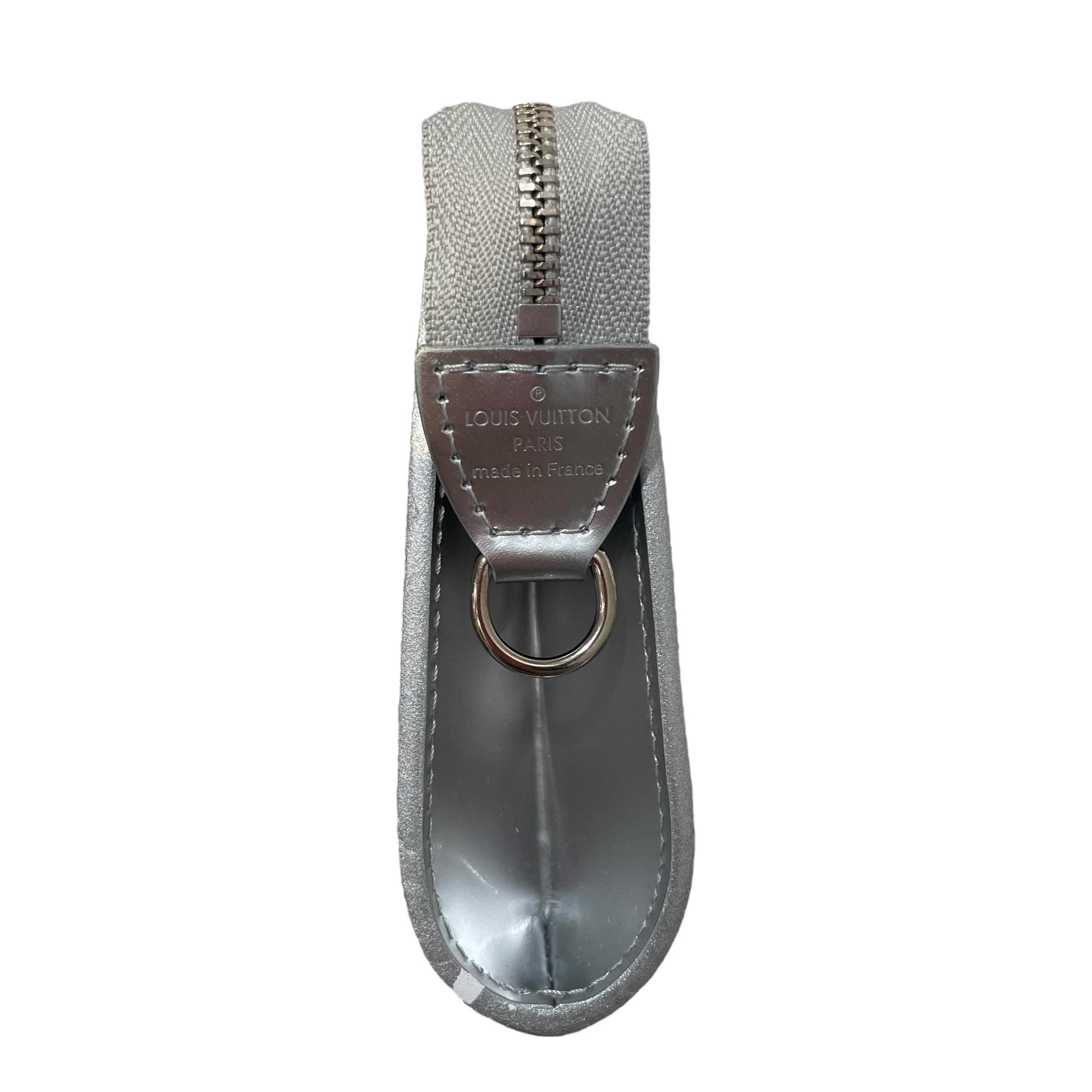 LOUIS VUITTON/Hand Bag/Cowhide/SLV/Silver Epi Pochette view 3