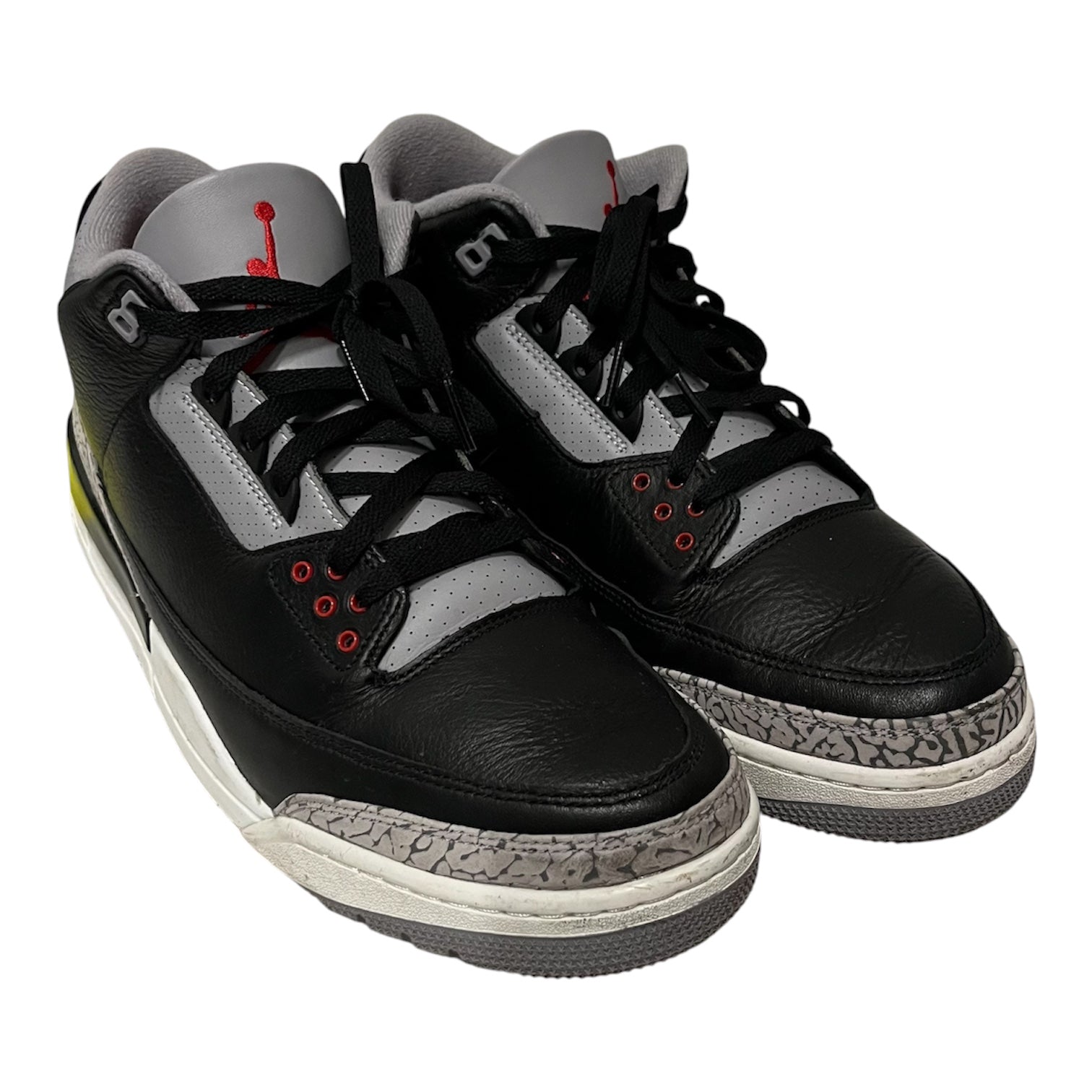 NIKE/AIR JORDAN 3/Hi-Sneakers/US 13/Leather/BLK/DN3707-010 view 1