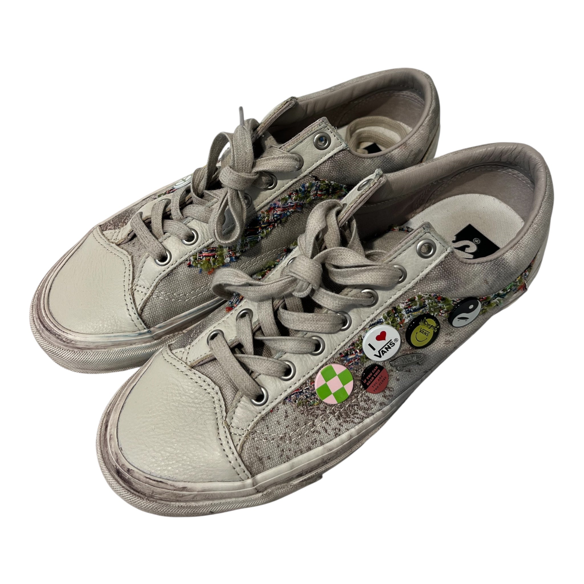 VANS/Low-Sneakers/US 10/Cotton/MLT/OLD SCHOOL SOUVINER view 1
