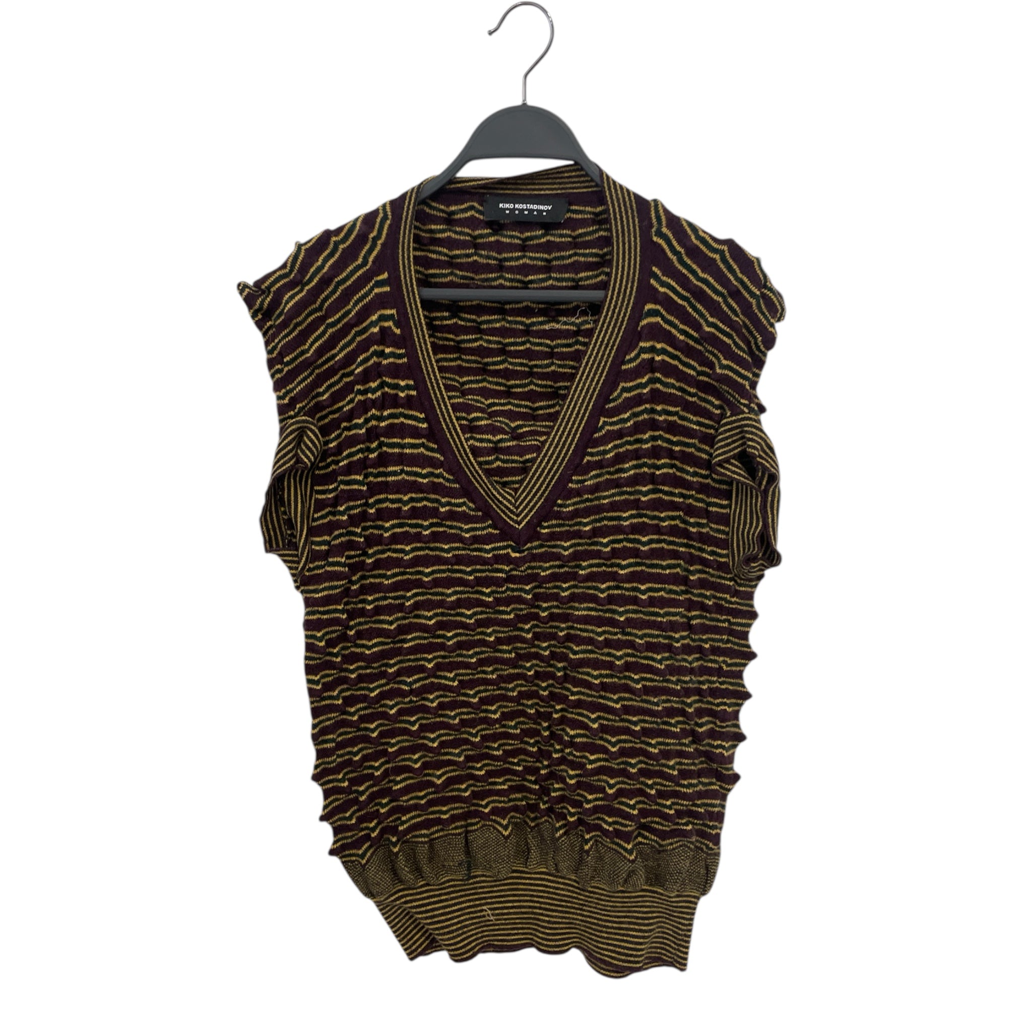 Kiko Kostadinov/Vest/38/Stripe/MLT/ view 1