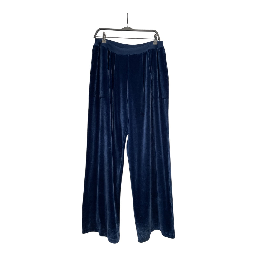 SONIA RYKIEL/Bottoms/L/Velour/BLU/ view 1