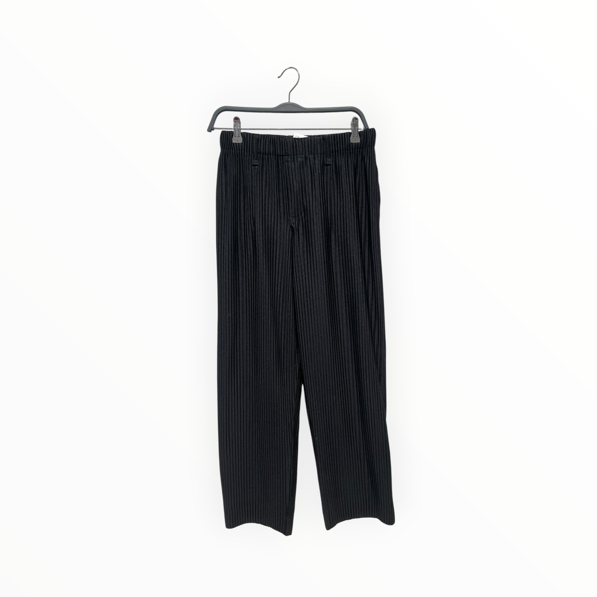 PLEATS PLEASE ISSEY MIYAKE/Straight Pants/2/Cotton/BLK/pleats please view 1