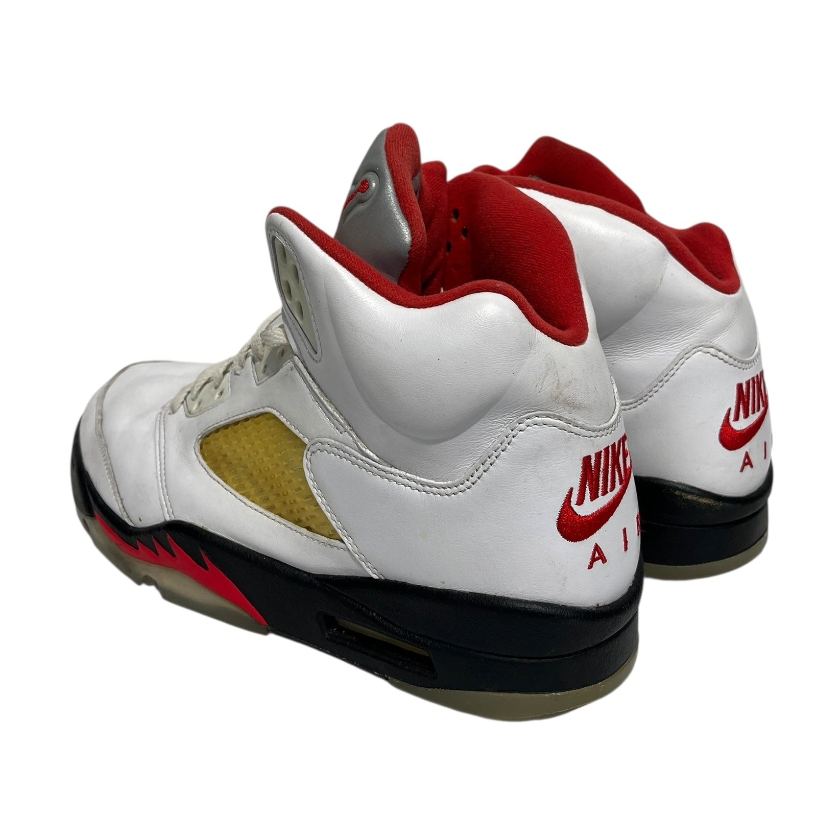 Jordan/Low-Sneakers/US 10.5/Leather/WHT/NIKE AIR RETRO 5 view 2