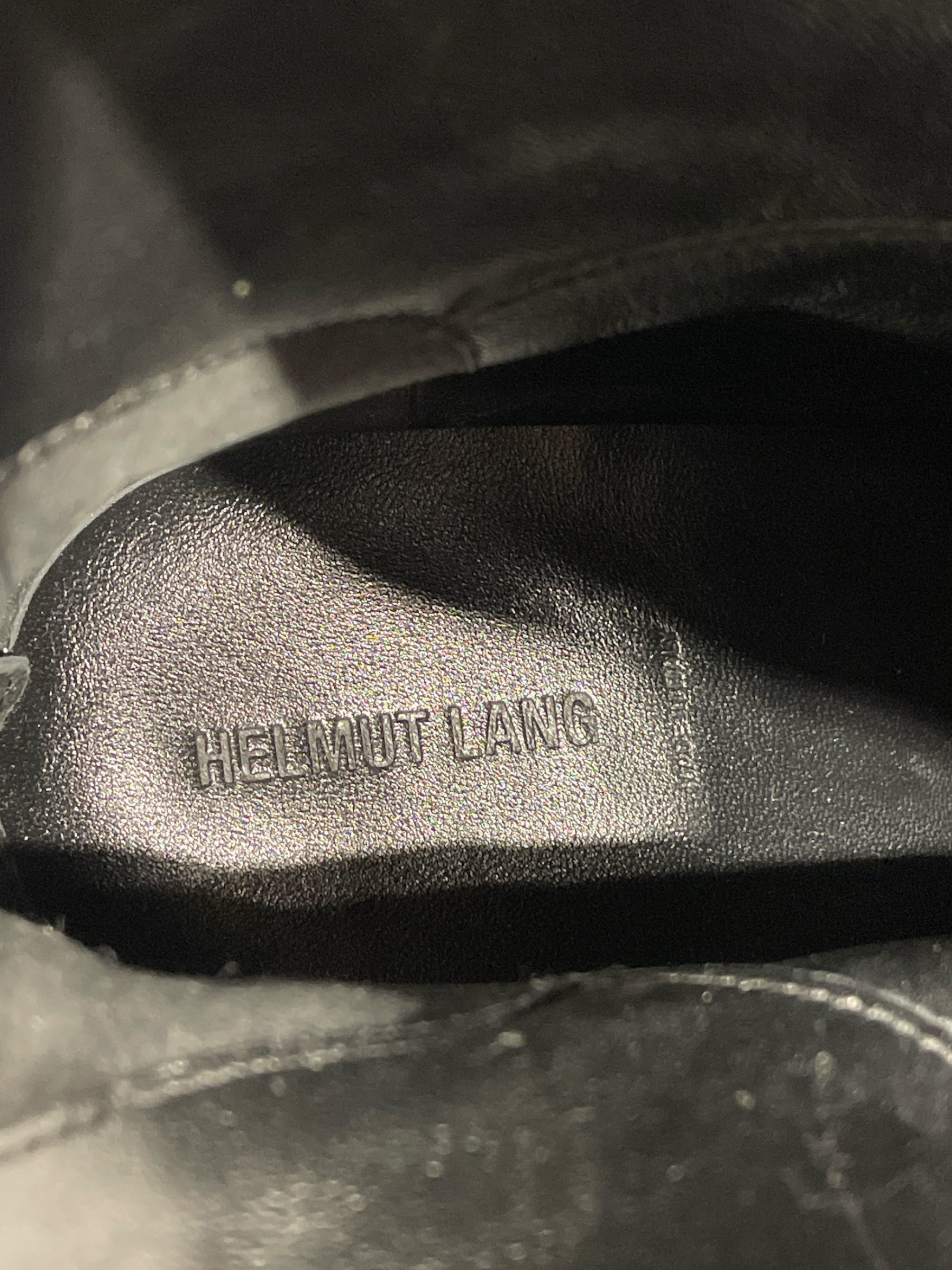 Helmut Lang/Boots/EU 43/Leather/BLK/runway view 3