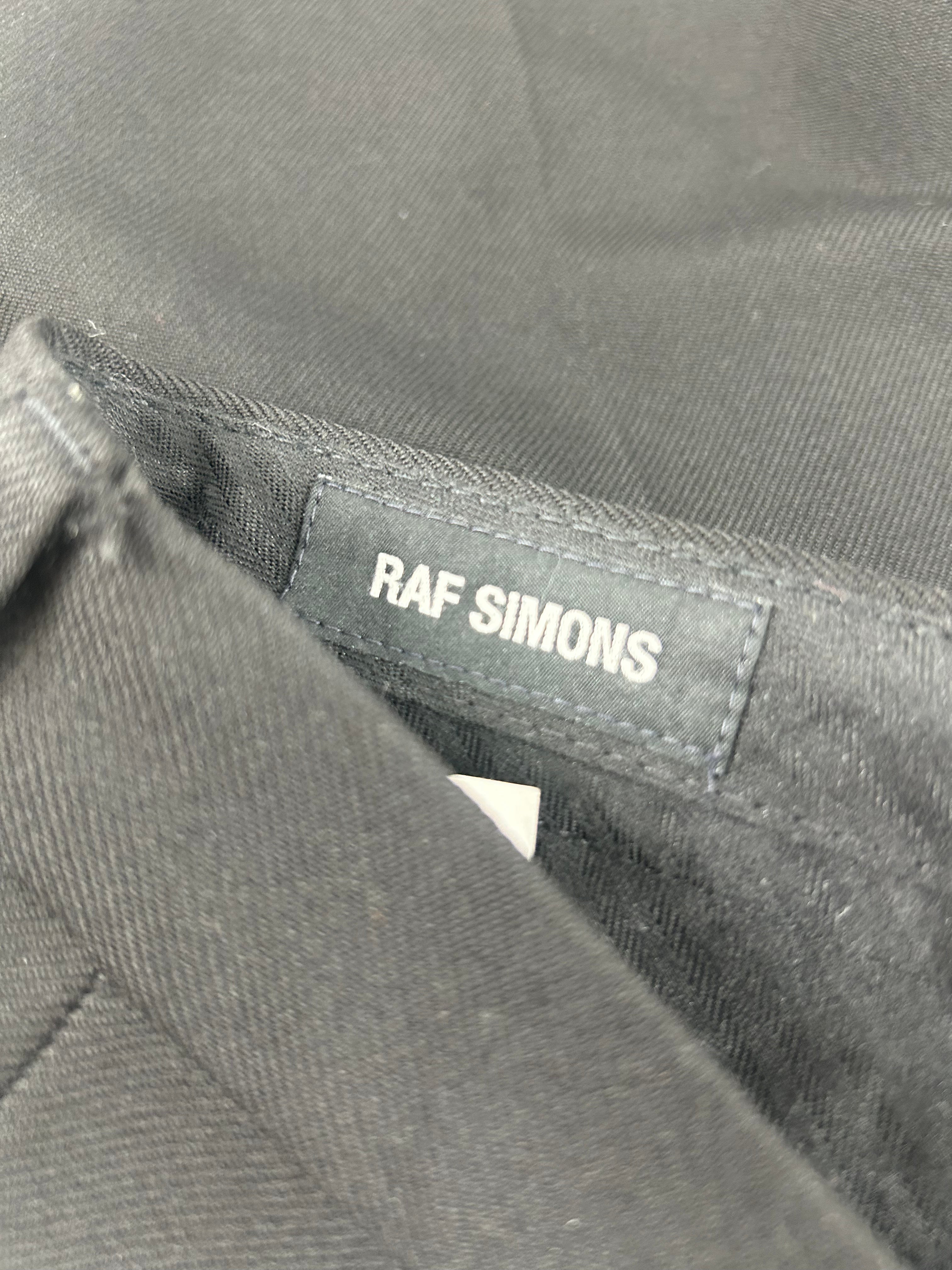 RAF SIMONS/Straight Pants/48/Cotton/BLK/SLACKS view 3