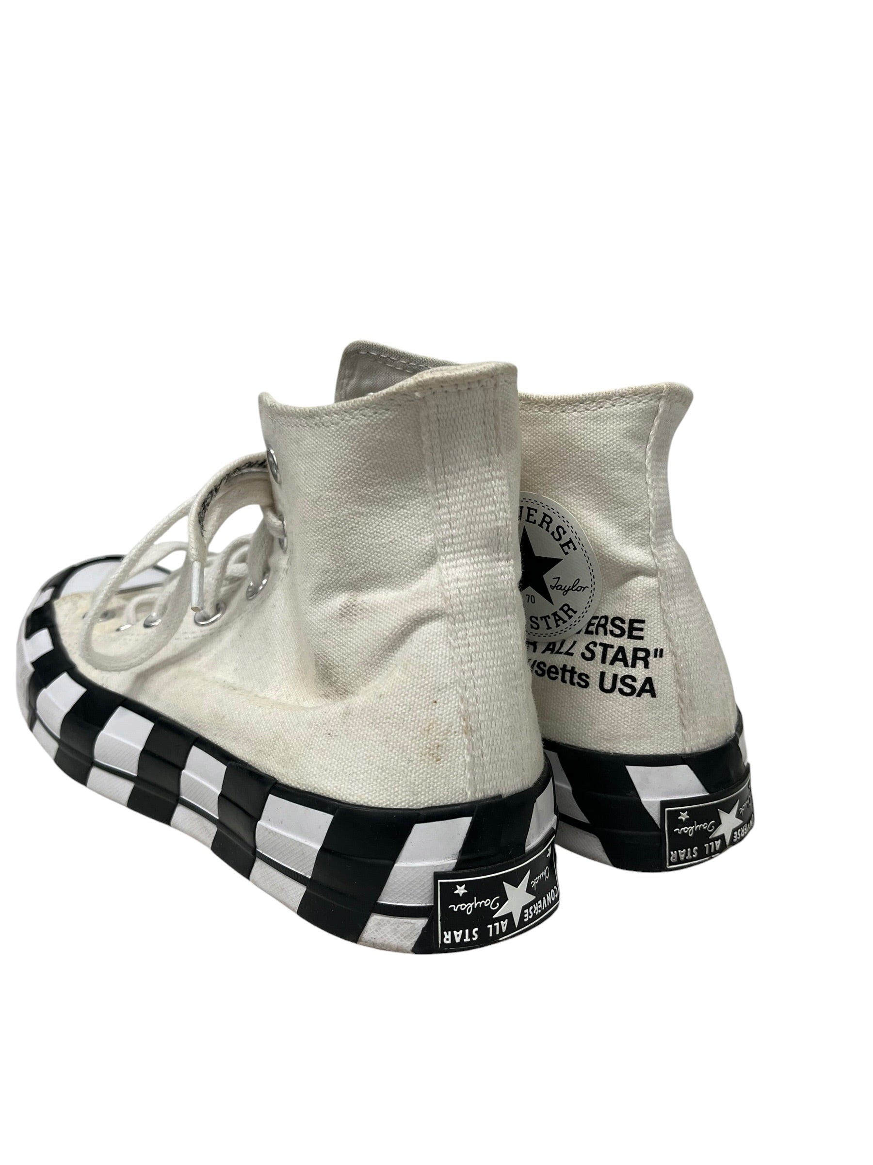 OFF-WHITE/Hi-Sneakers/US 6/Stripe/Cotton/WHT/CHUCK 70 OFF - WHITE HI view 2