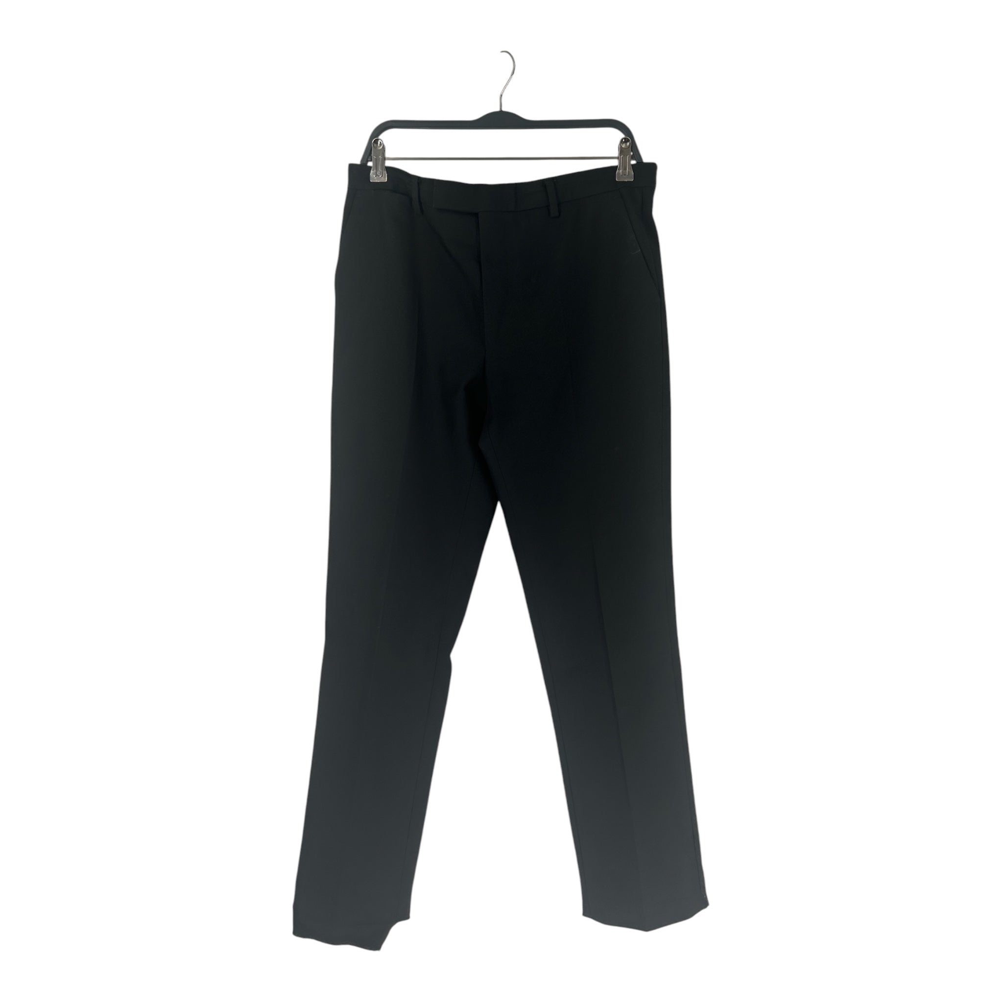 RAF SIMONS/Straight Pants/48/Cotton/BLK/SLACKS view 1