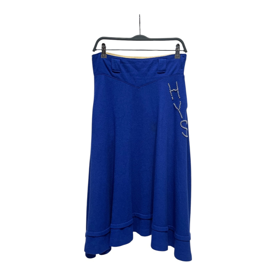 HYSTERIC GLAMOUR/Long Skirt/30/Wool/BLU/Embellished HYS view 1