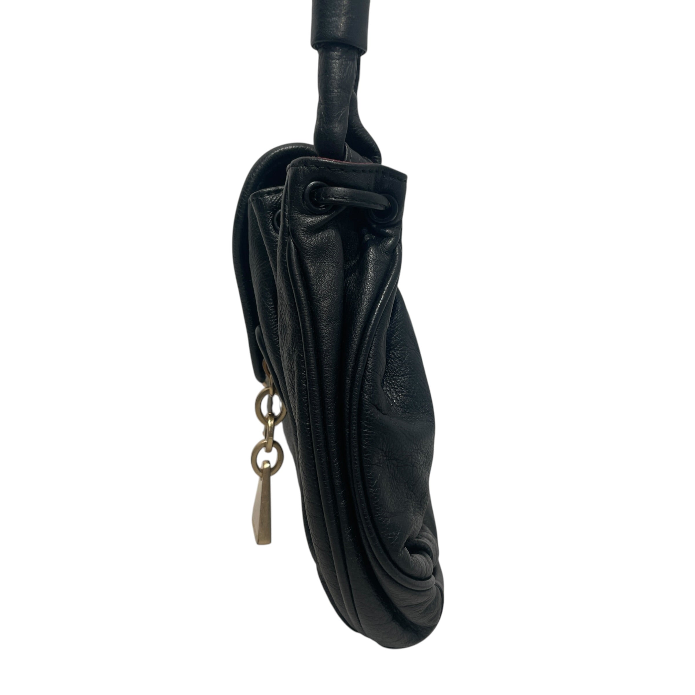 SEE BY CHLOE/Tote Bag/Leather/BLK/Dual Zip Cross BOdy view 5