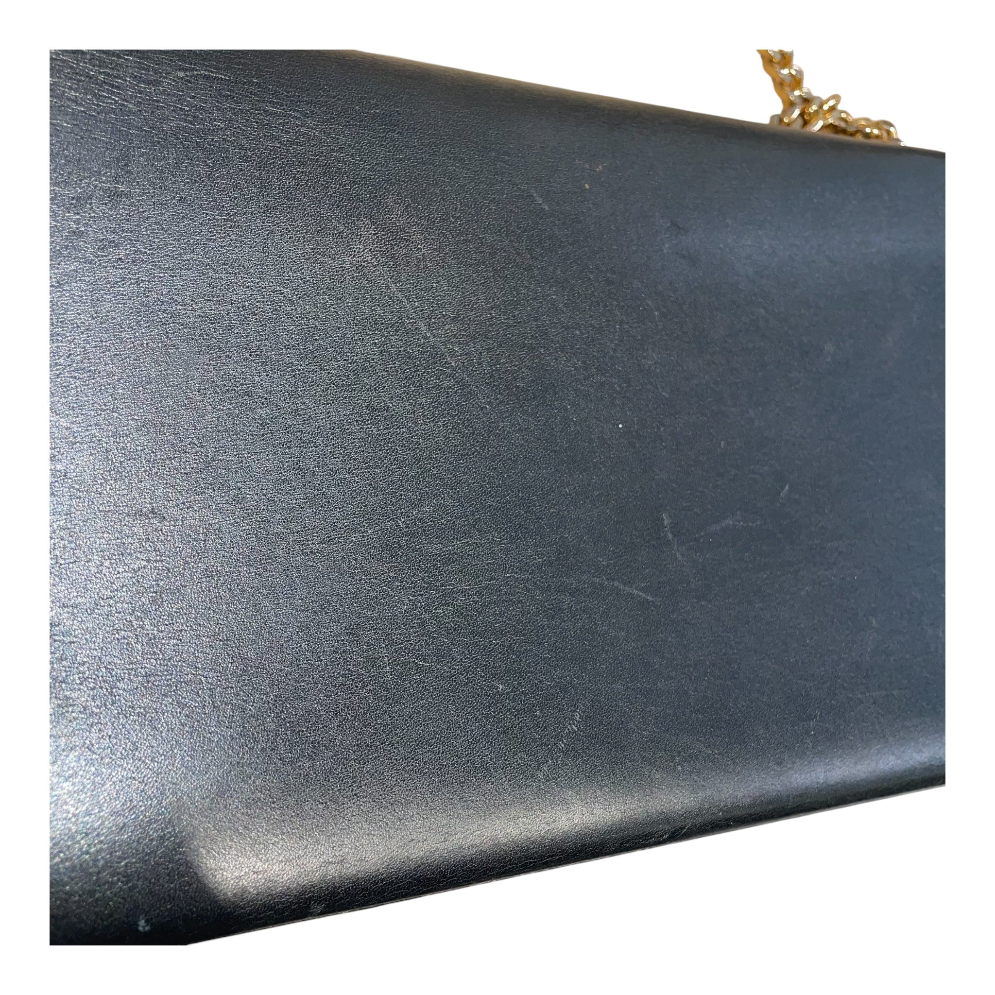SAINT LAURENT/Cross Body Bag/Leather/BLK/tassle kate bag view 6
