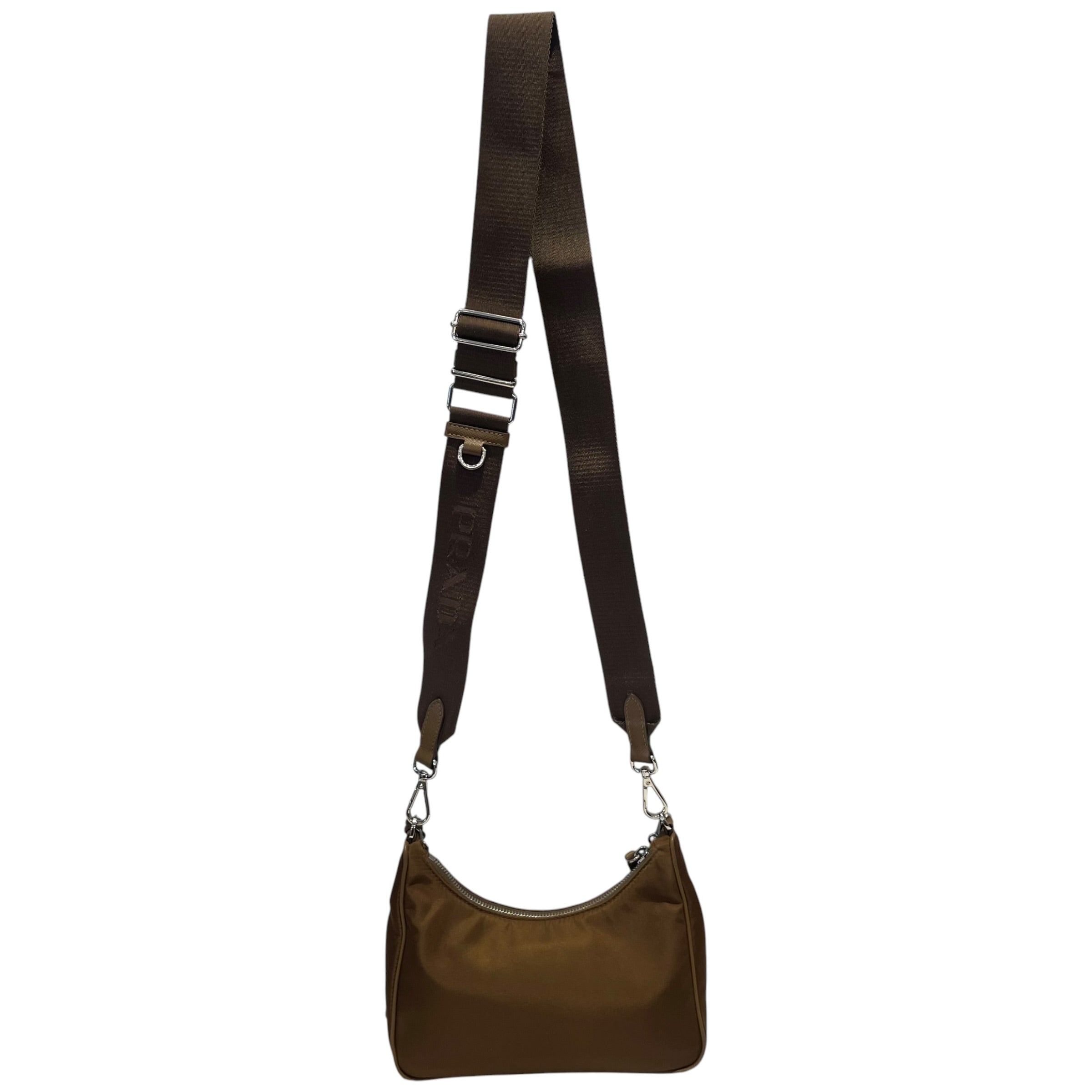 PRADA/Cross Body Bag/Nylon/BRW/2005 reedition mini view 2