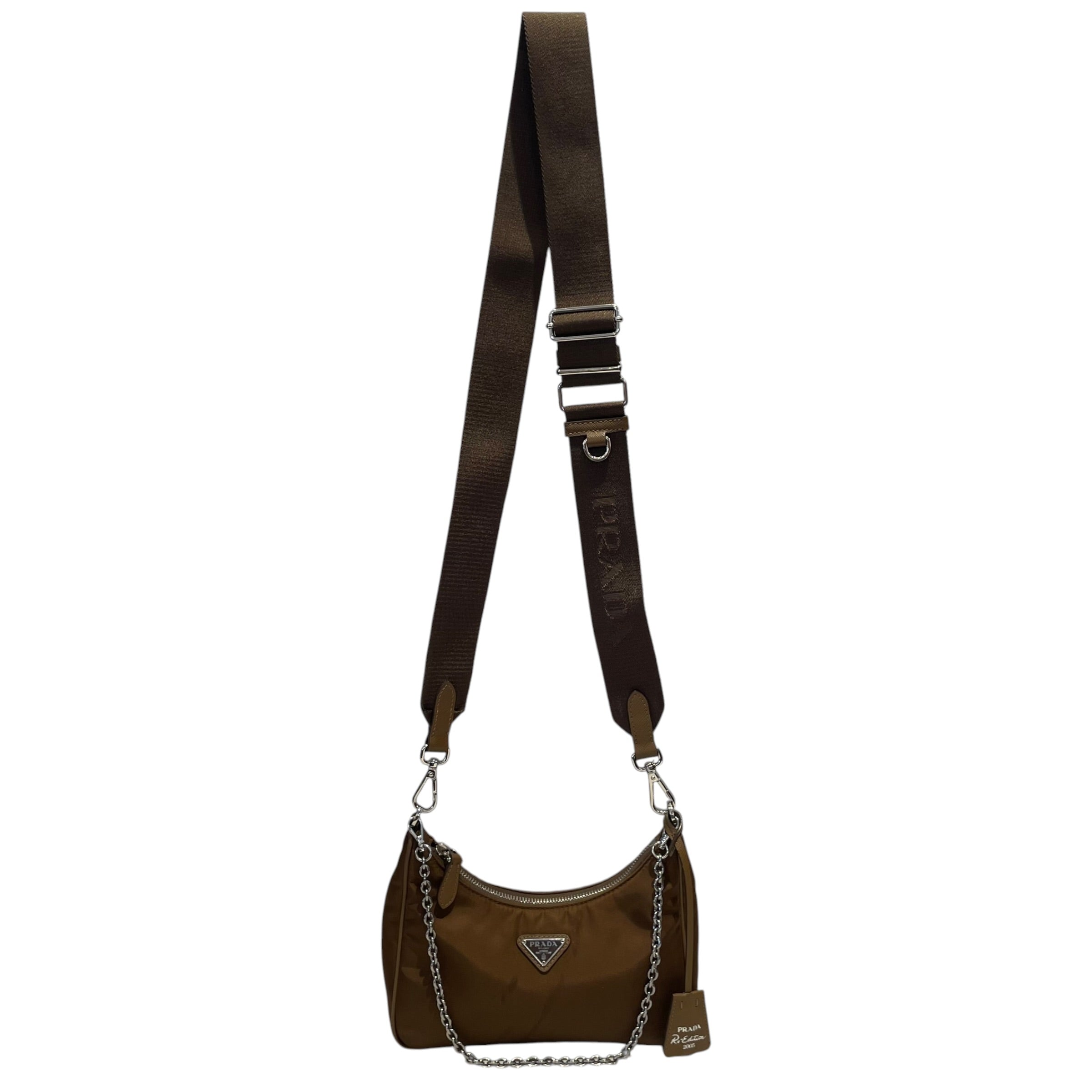 PRADA/Cross Body Bag/Nylon/BRW/2005 reedition mini view 1