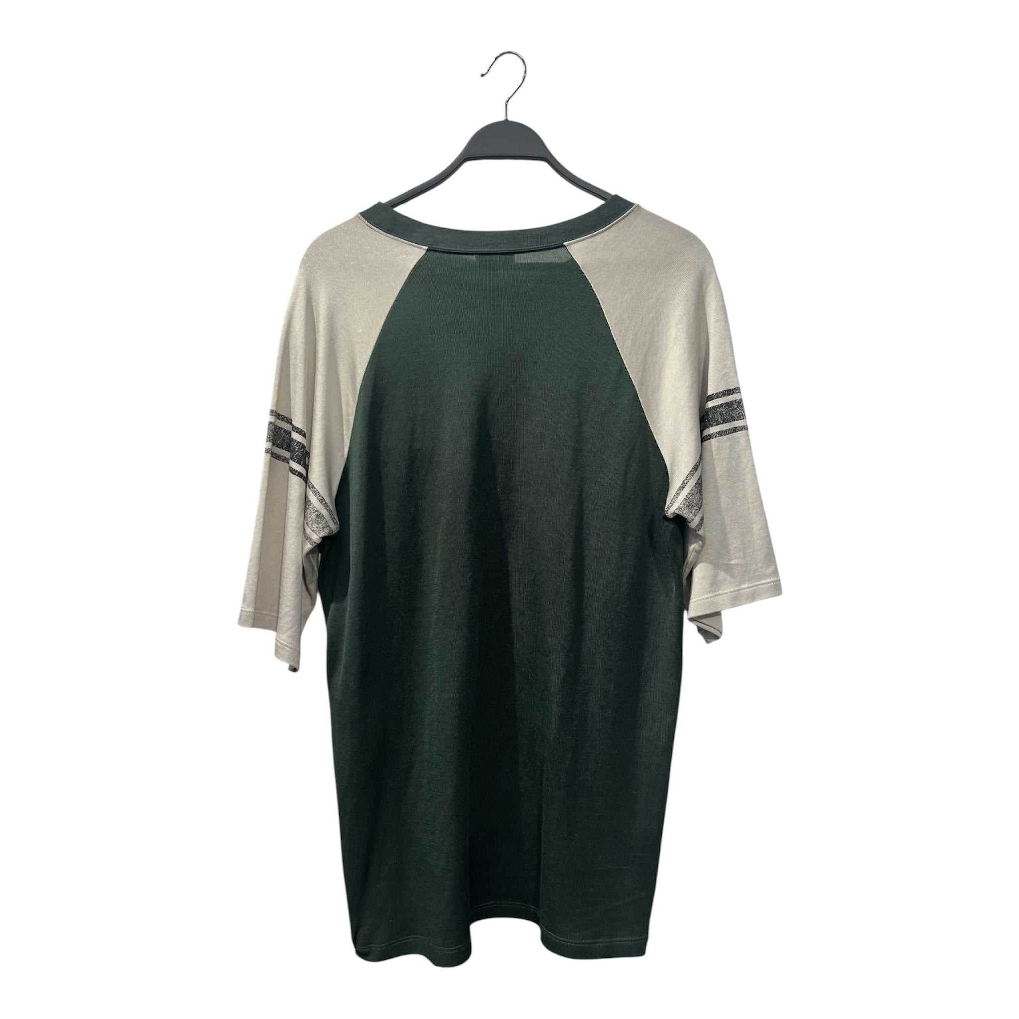 SAINT LAURENT/T-Shirt/XL/Cotton/GRN/RIVE GAUCHE JERSEY view 2