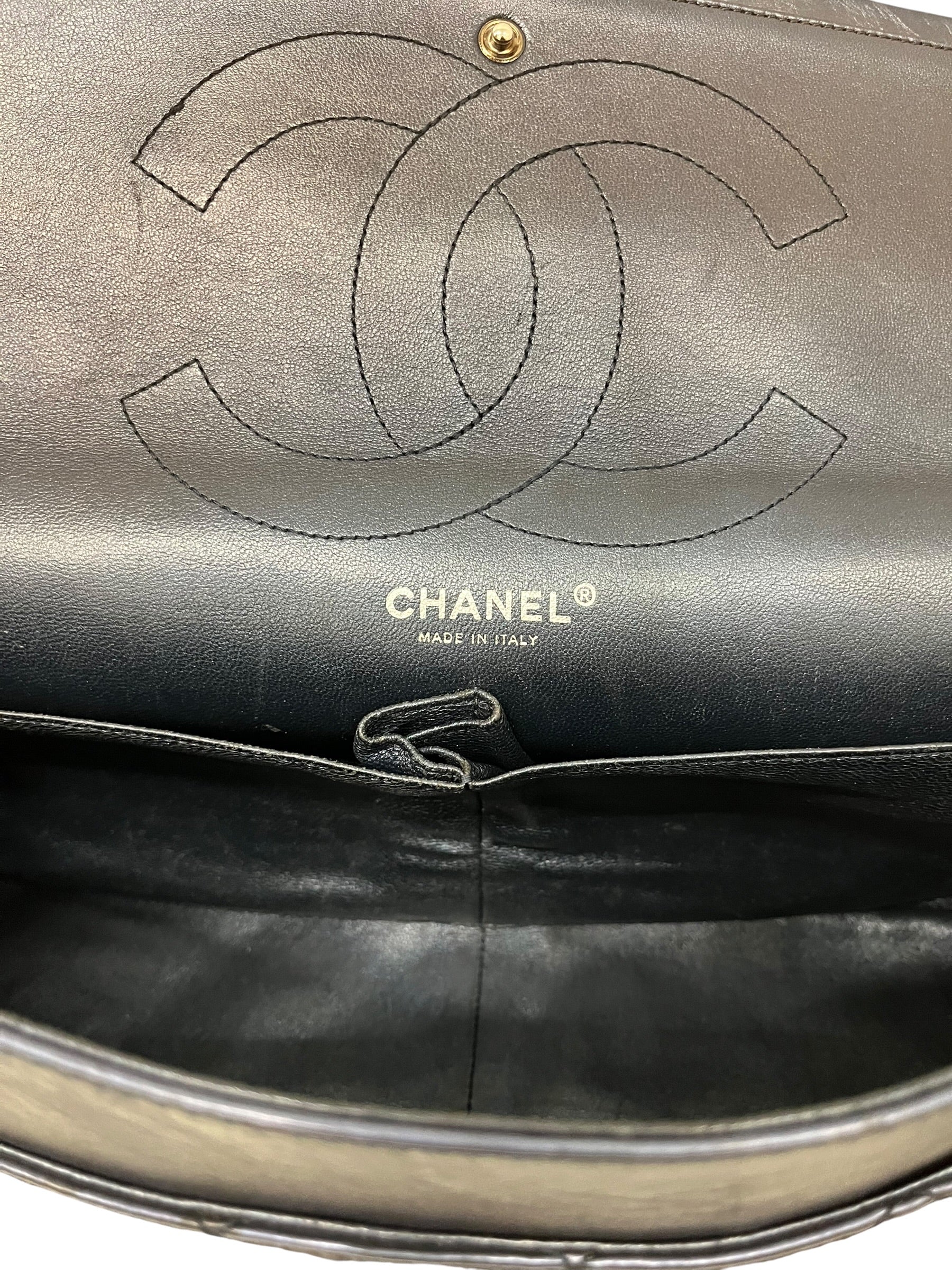 CHANEL/Hand Bag/Leather/NVY/2.55 REISSUE DOUBLE FLAP view 4