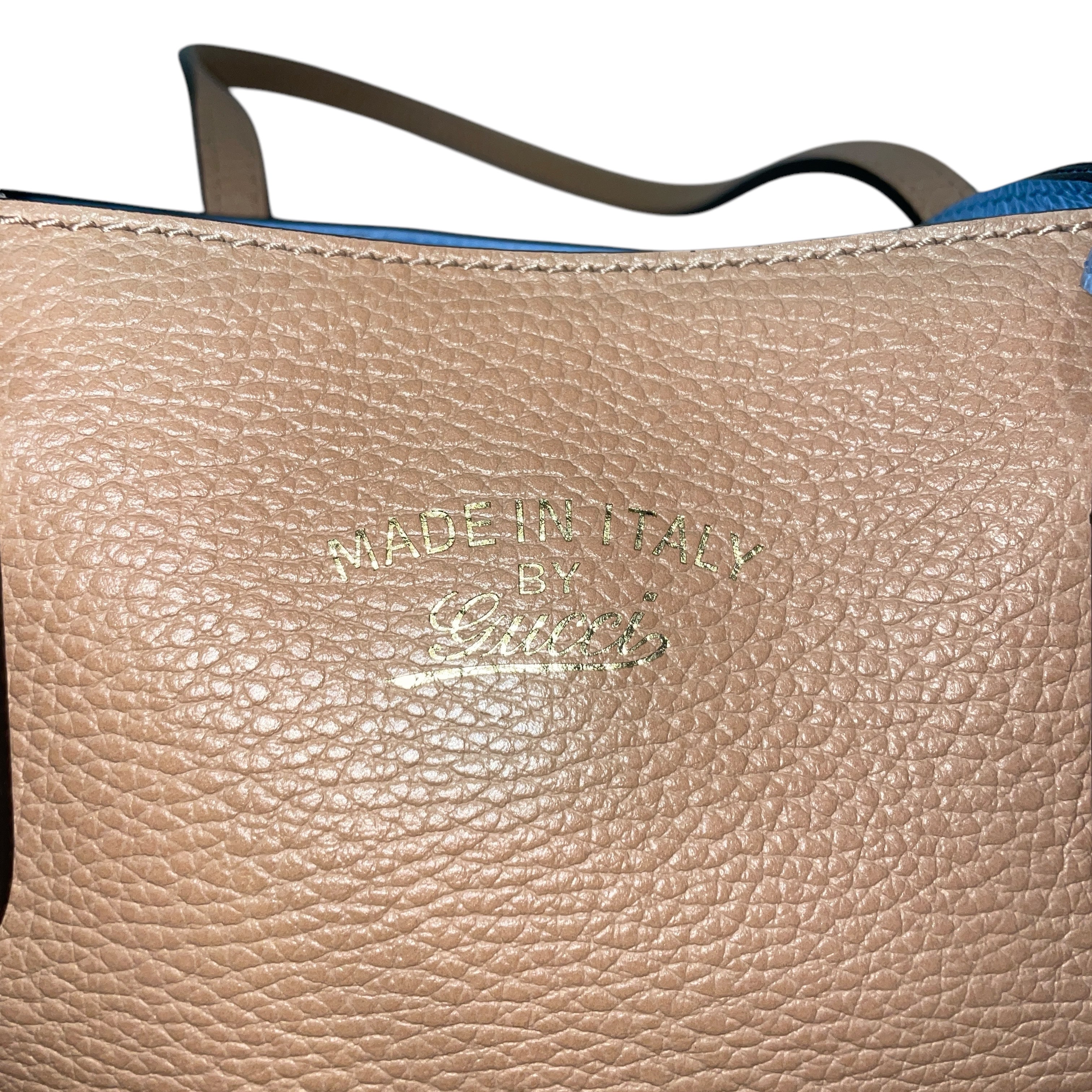 GUCCI/Tote Bag/Leather/BEG/Swing Bag view 5
