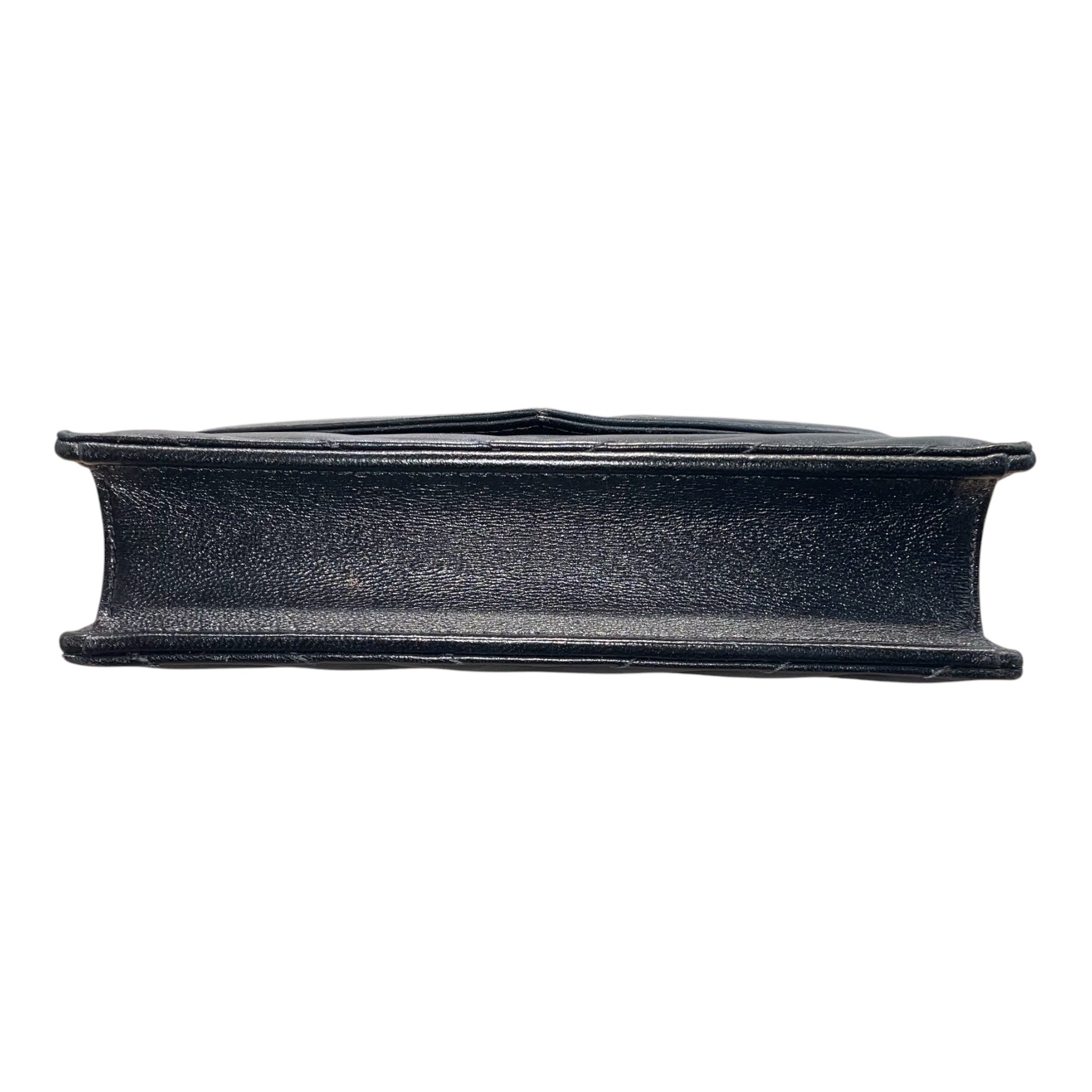 SAINT LAURENT/Cross Body Bag/Leather/BLK/CASSANDRE ENVELOPE W GLD HRDWR view 3