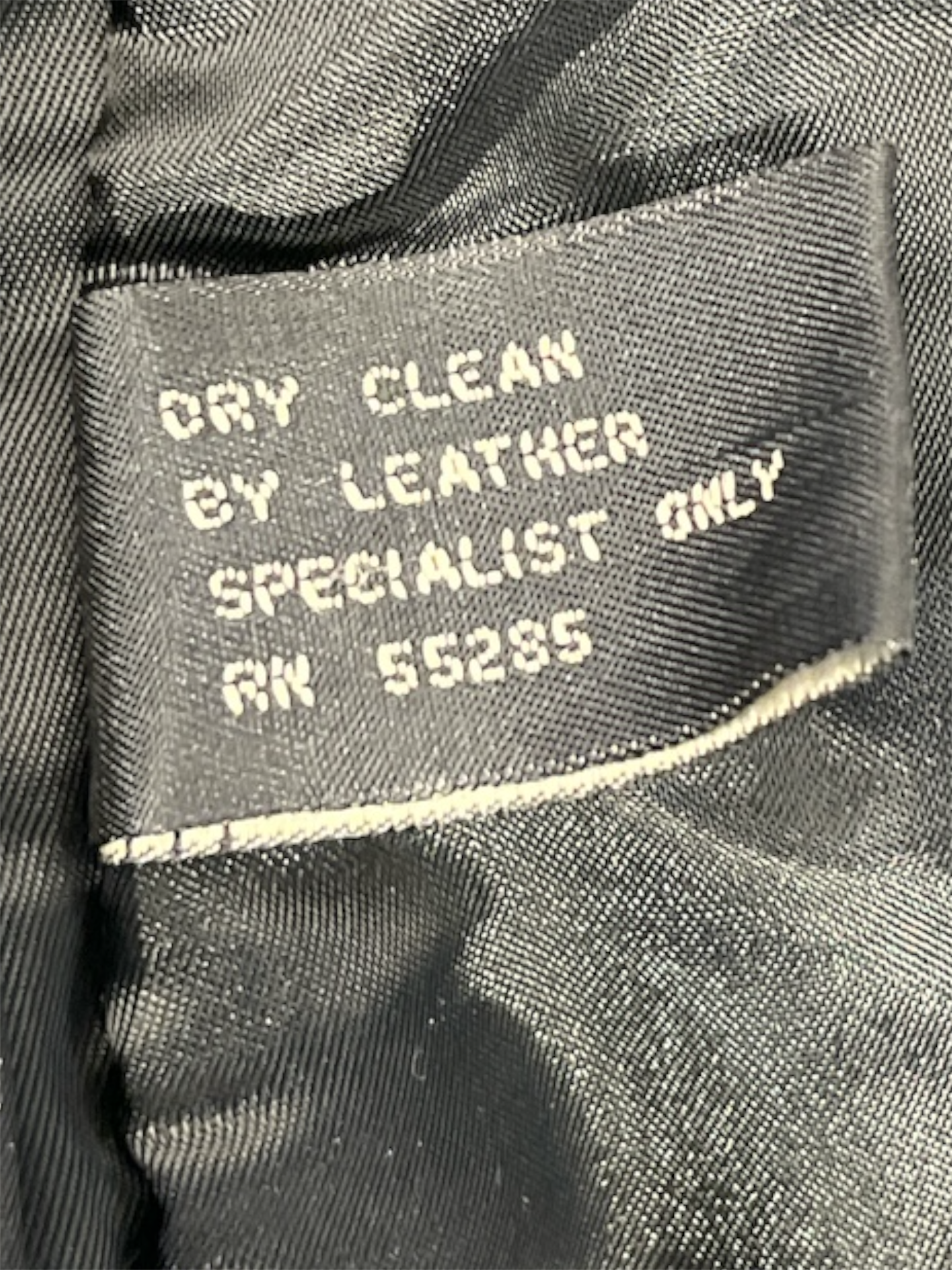 Express/Vintage/Leather Jkt/M/Leather/BLK/ASYMETRICAL ZIP view 5