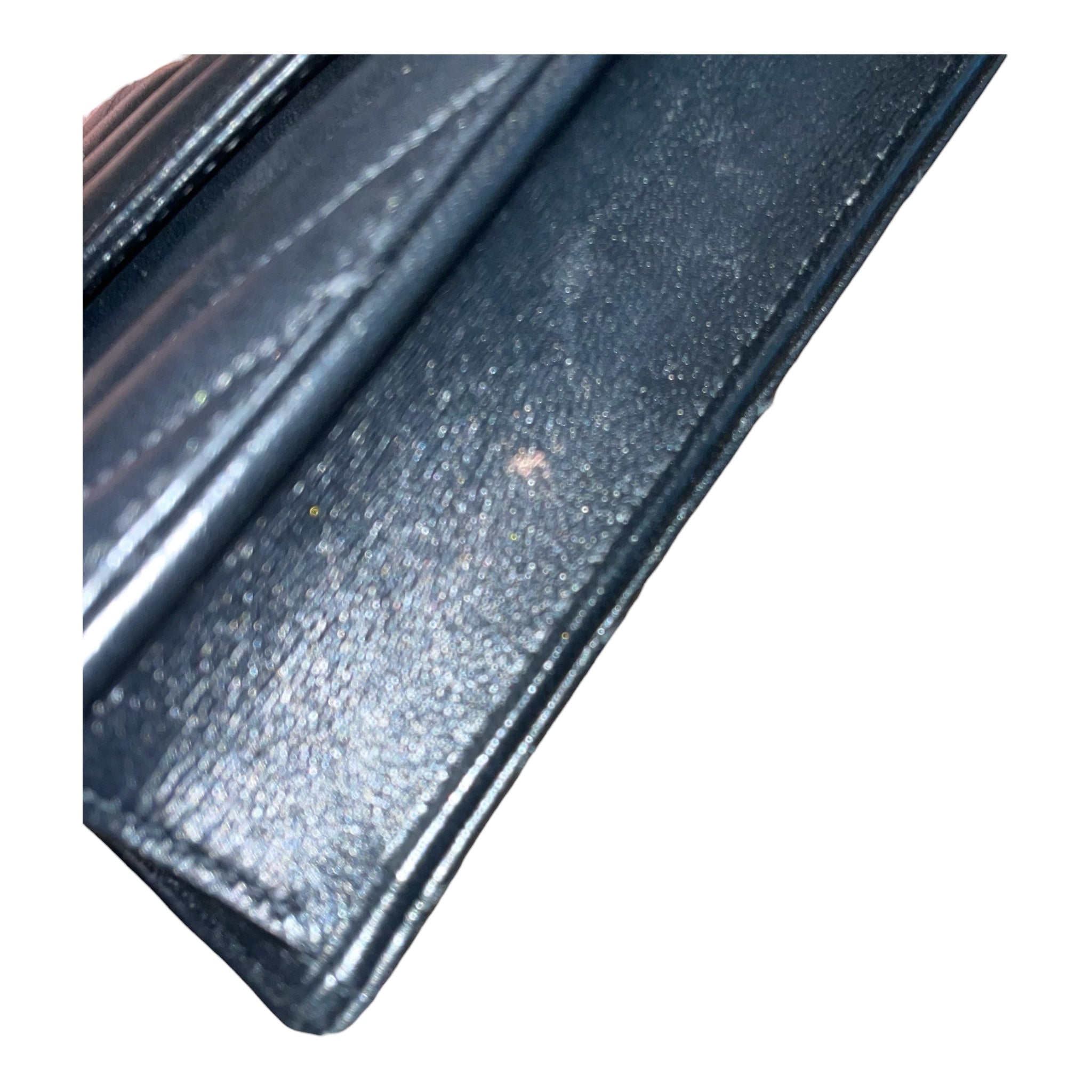 SAINT LAURENT/Cross Body Bag/Leather/BLK/CASSANDRE ENVELOPE W GLD HRDWR view 7