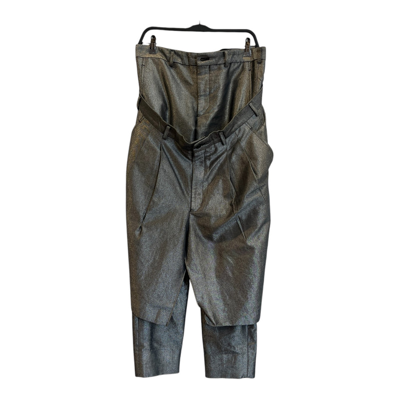 COMME des GARCONS HOMME PLUS/Shorts/M/Denim/SLV/Iridescent/