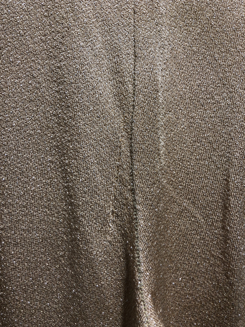 Acne Studios/Bootcut Pants/S/GLD/shimmer pant green striping