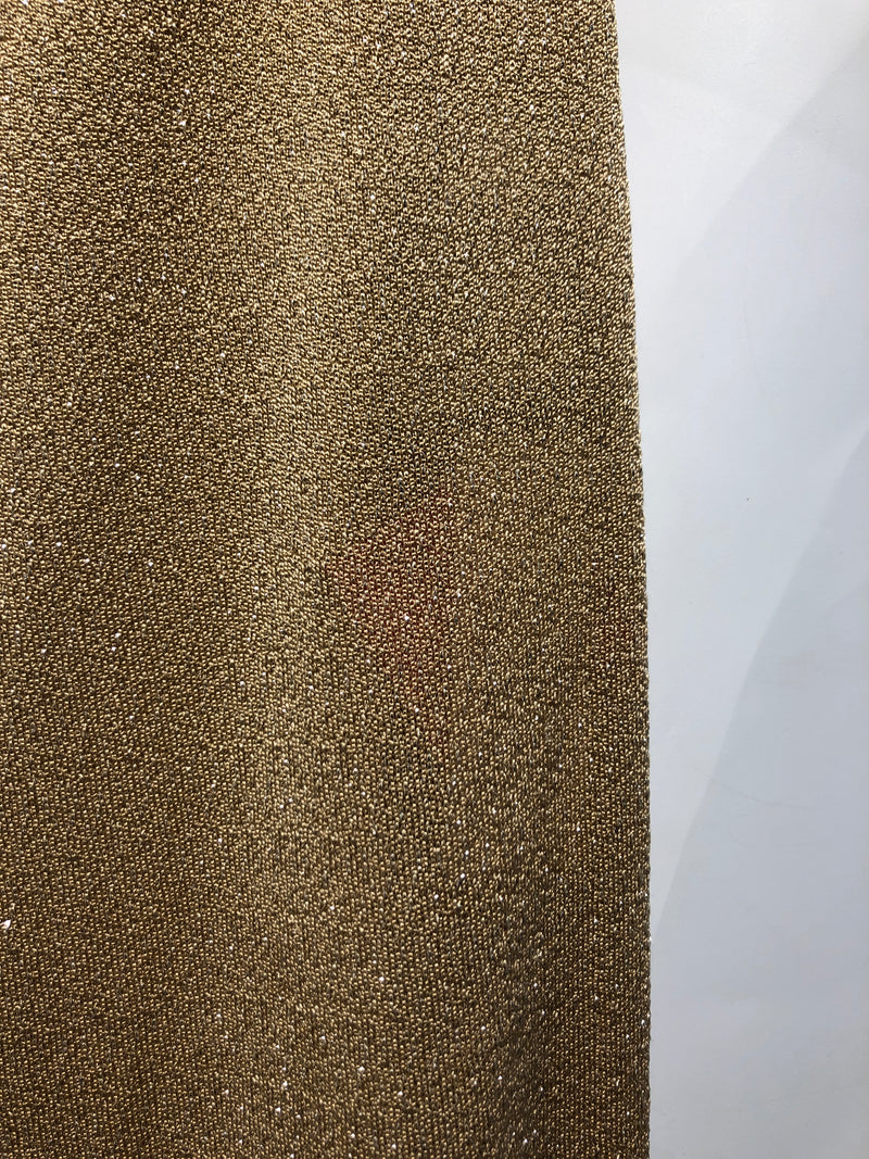 Acne Studios/Bootcut Pants/S/GLD/shimmer pant green striping