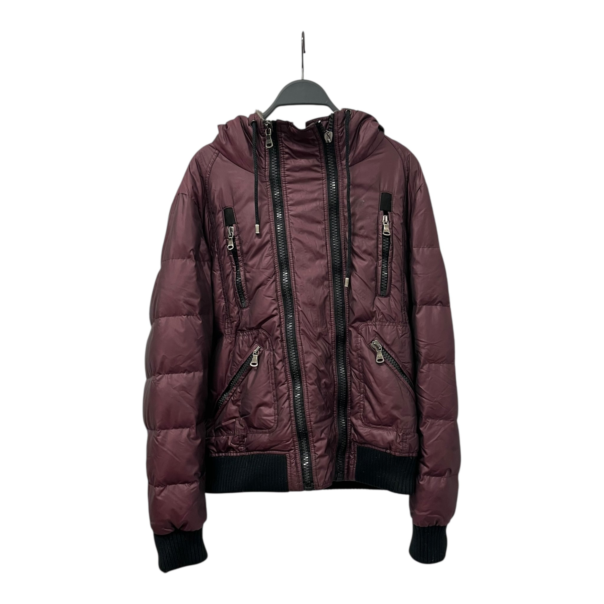 DOLCE&GABBANA/Puffer Coat/48/BRD/fur lined view 1