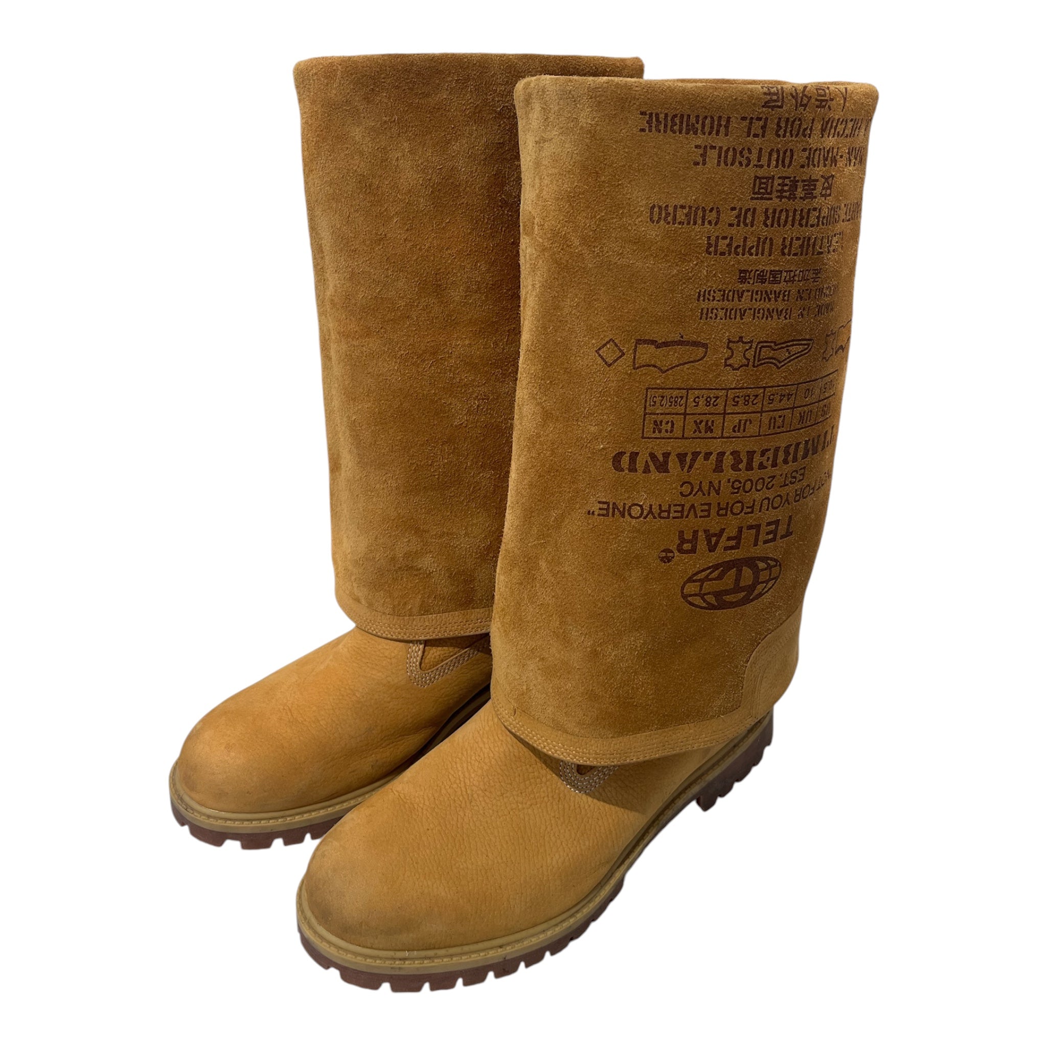 Timberland/Telfar/Boots/US 10.5/Suede/CML/LONG PULL ON view 1