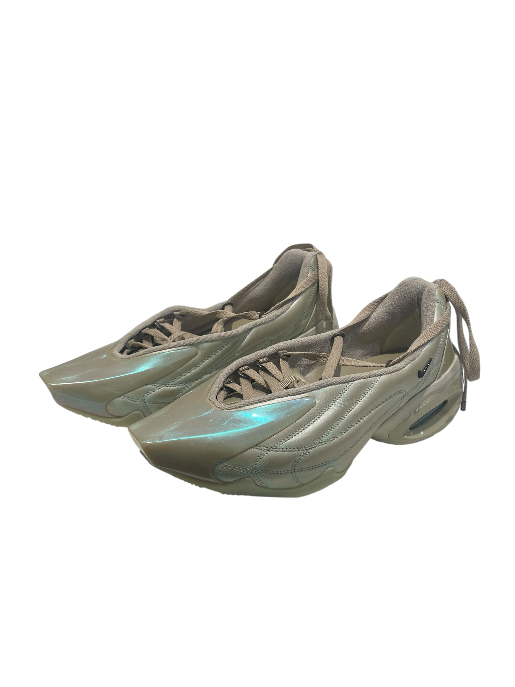 NIKE/KNWLS/Low-Sneakers/US 8.5/Cotton/BEG/pointed toe/air max muse ks-2 view 3