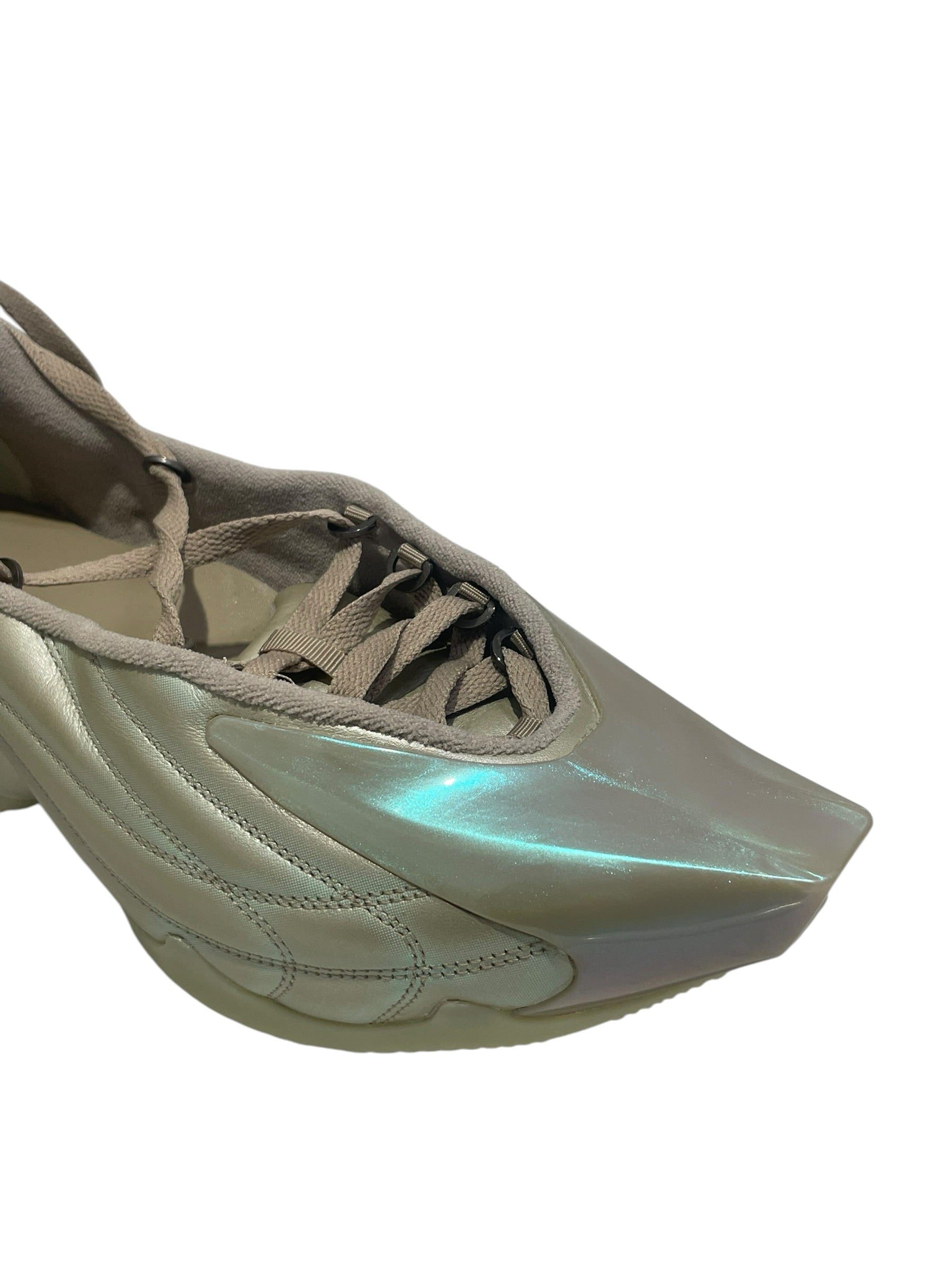 NIKE/KNWLS/Low-Sneakers/US 8.5/Cotton/BEG/pointed toe/air max muse ks-2 view 6