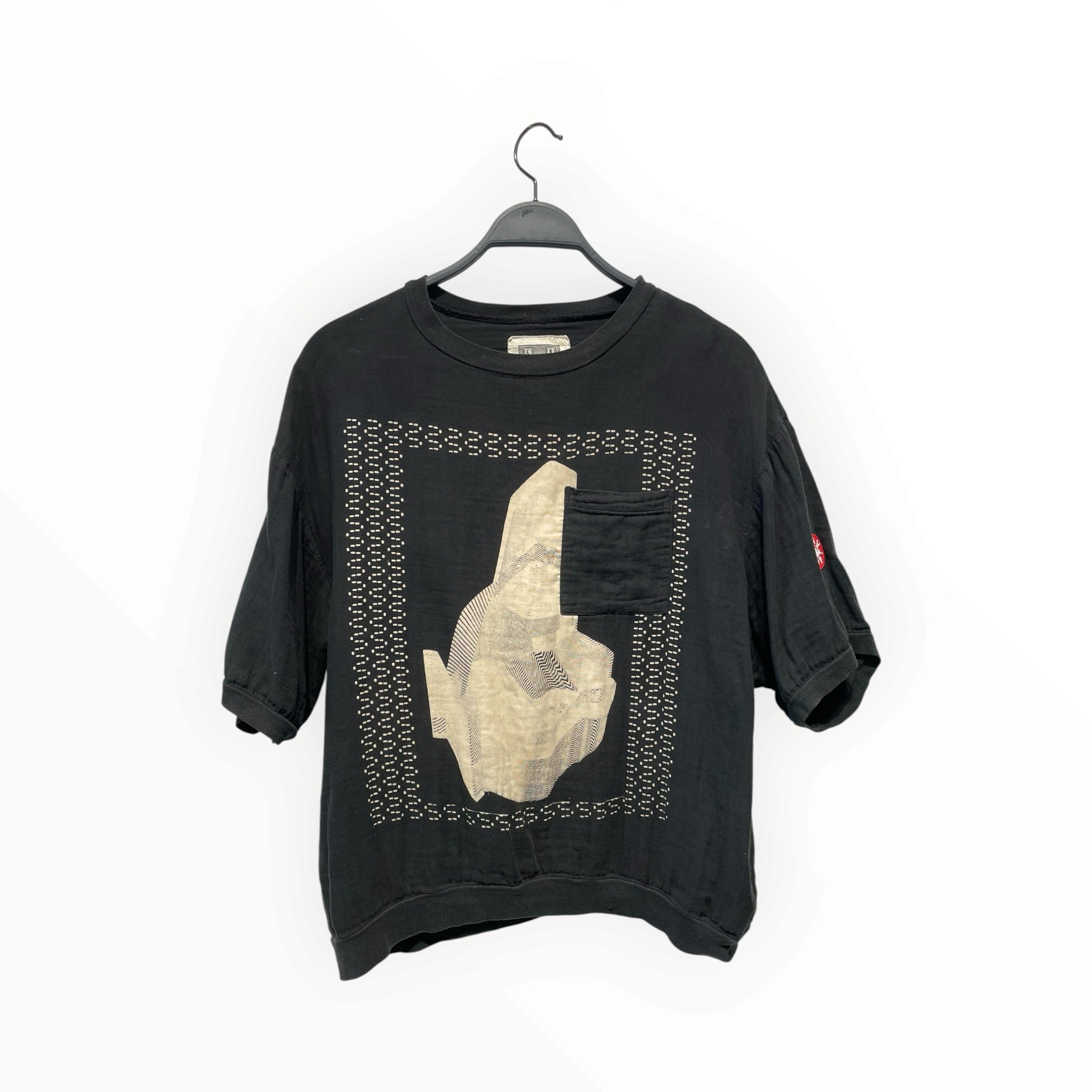 C.E(CAV EMPT)/T-Shirt/S/Cotton/BLK/2023 ALL OVER PRINT view 1