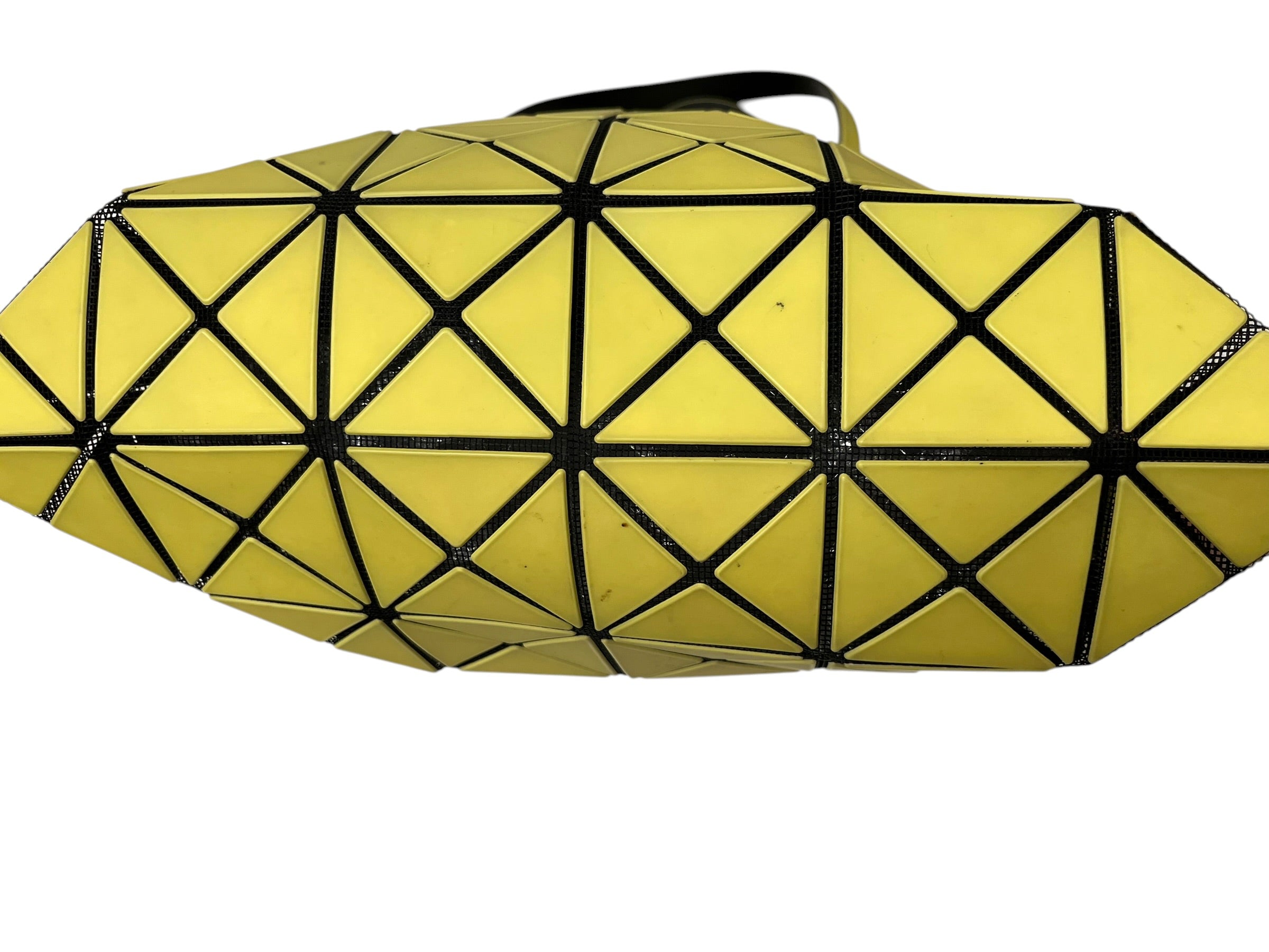 BAO BAO ISSEY MIYAKE/Tote Bag/YEL/RUBBER & MESH GEOMETRIC TOTE view 8