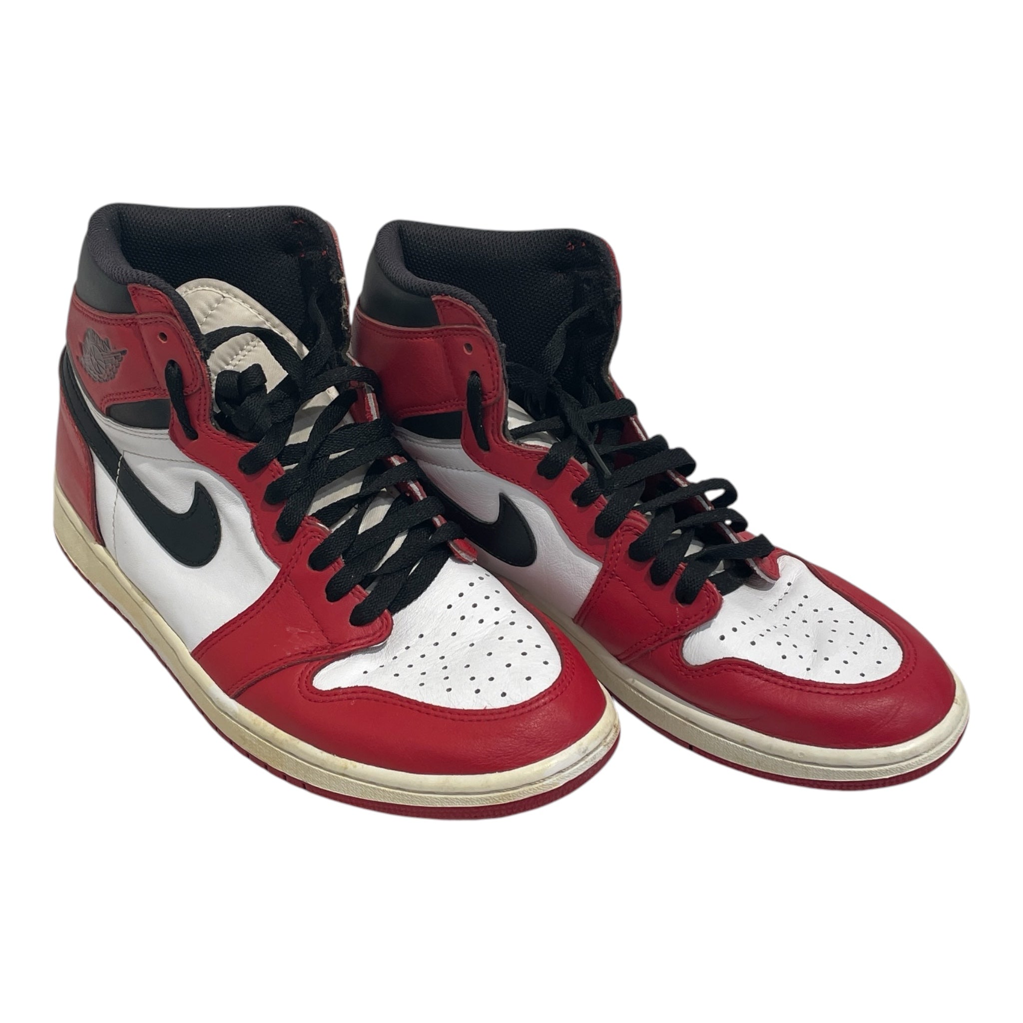 NIKE/AIR JORDAN 1 RETRO HIGH OG/Hi-Sneakers/US 10.5/Leather/RED/555088-101 view 1