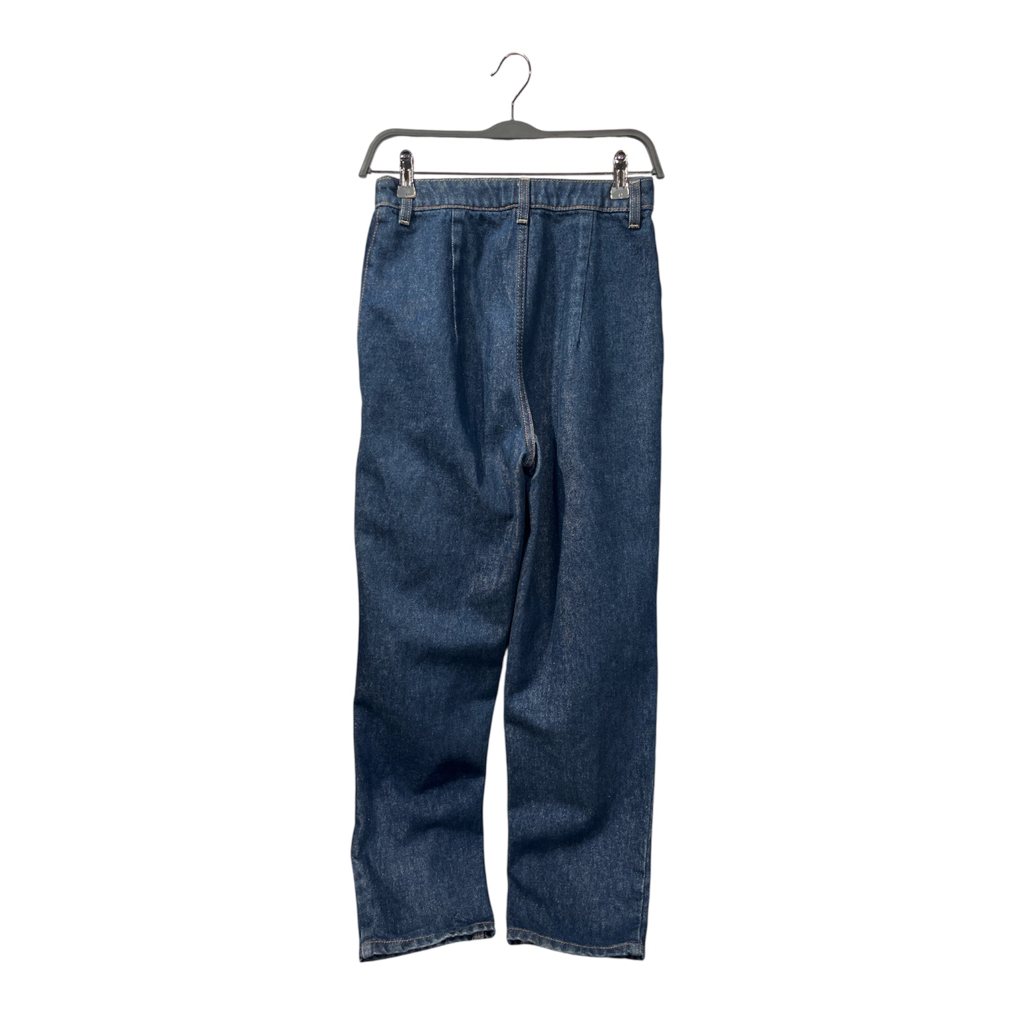Magda Butrym/Wide Leg Pants/36/Denim/NVY/High-waisted/ view 2