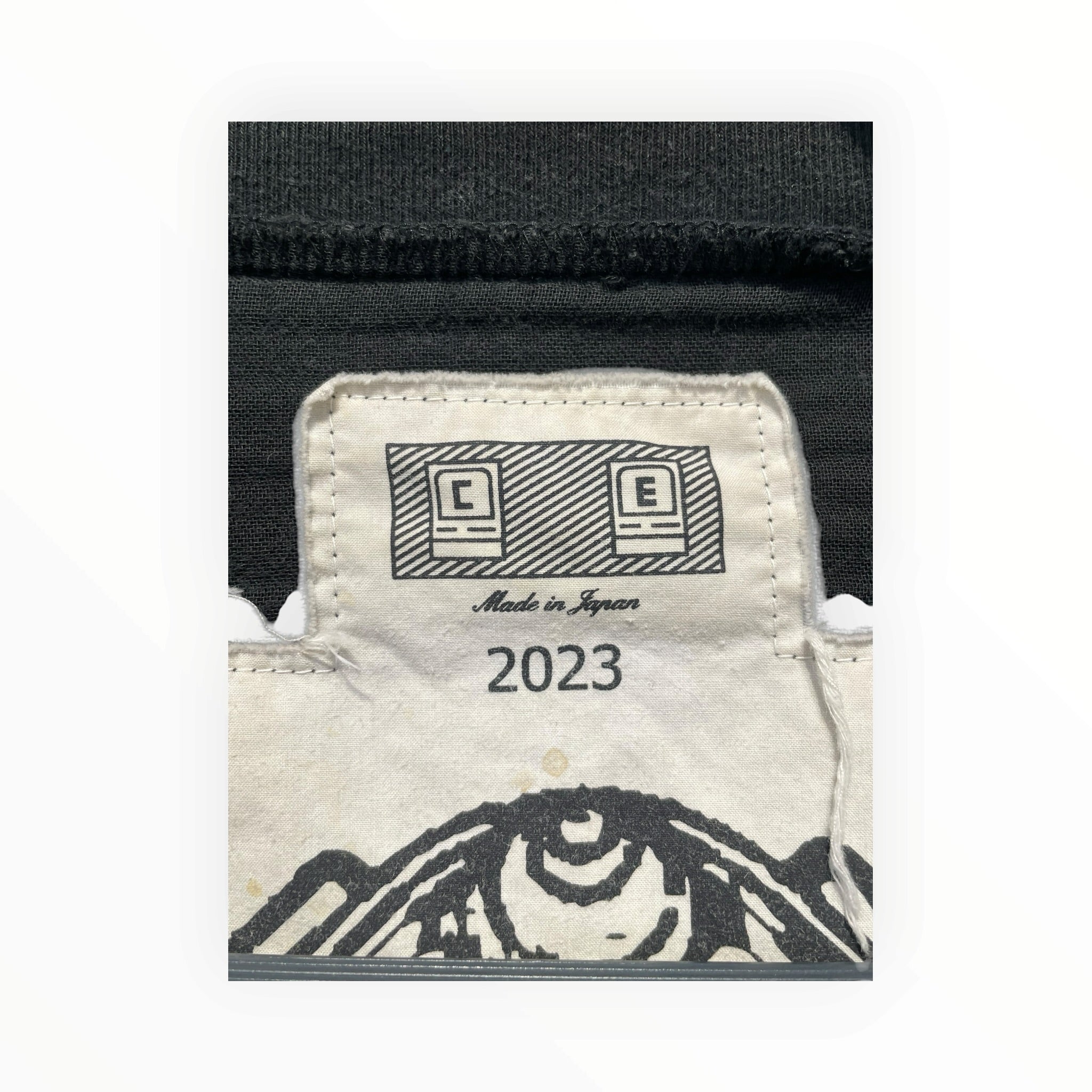 C.E(CAV EMPT)/T-Shirt/S/Cotton/BLK/2023 ALL OVER PRINT view 3