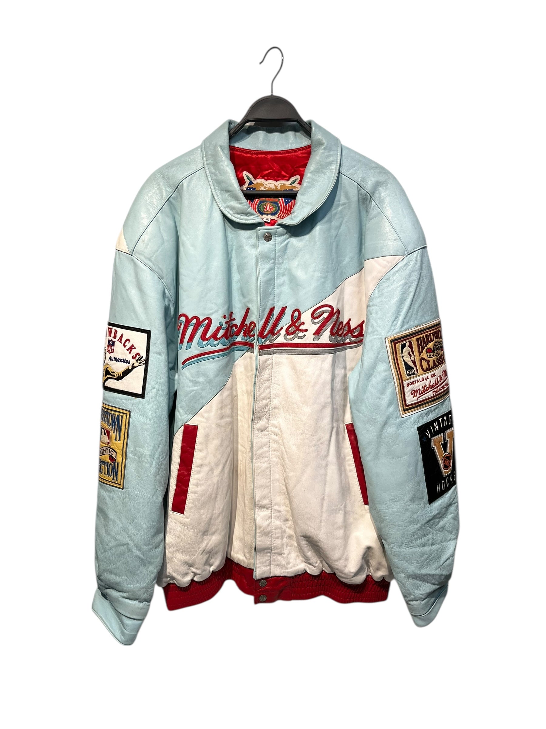 JEFF HAMILTON/Jacket/XXXXXL/Leather/BLU/SPORTS/LIGHTBLUE view 1
