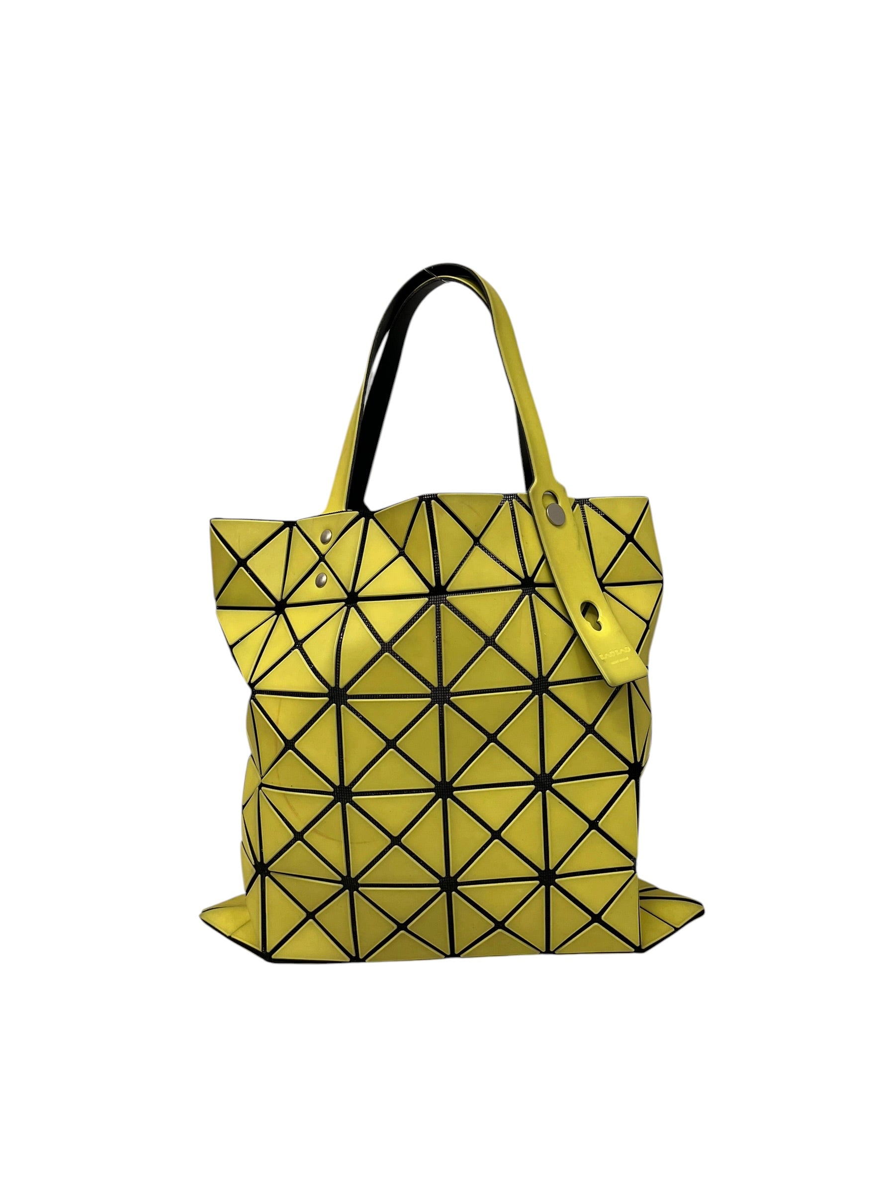 BAO BAO ISSEY MIYAKE/Tote Bag/YEL/RUBBER & MESH GEOMETRIC TOTE view 1