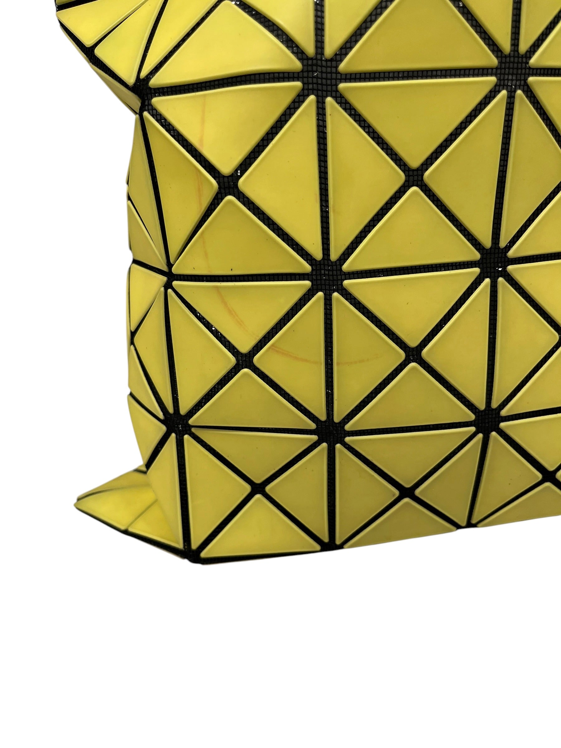 BAO BAO ISSEY MIYAKE/Tote Bag/YEL/RUBBER & MESH GEOMETRIC TOTE view 7
