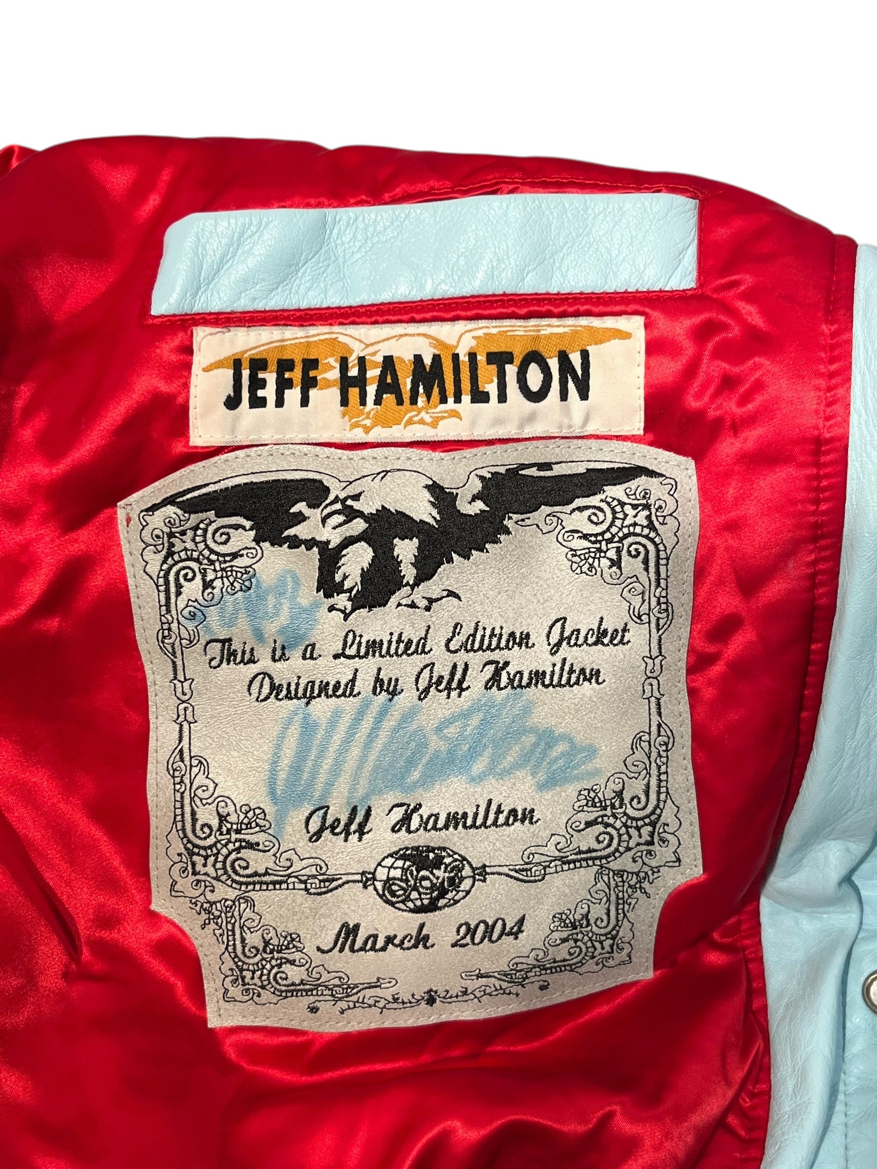 JEFF HAMILTON/Jacket/XXXXXL/Leather/BLU/SPORTS/LIGHTBLUE view 4