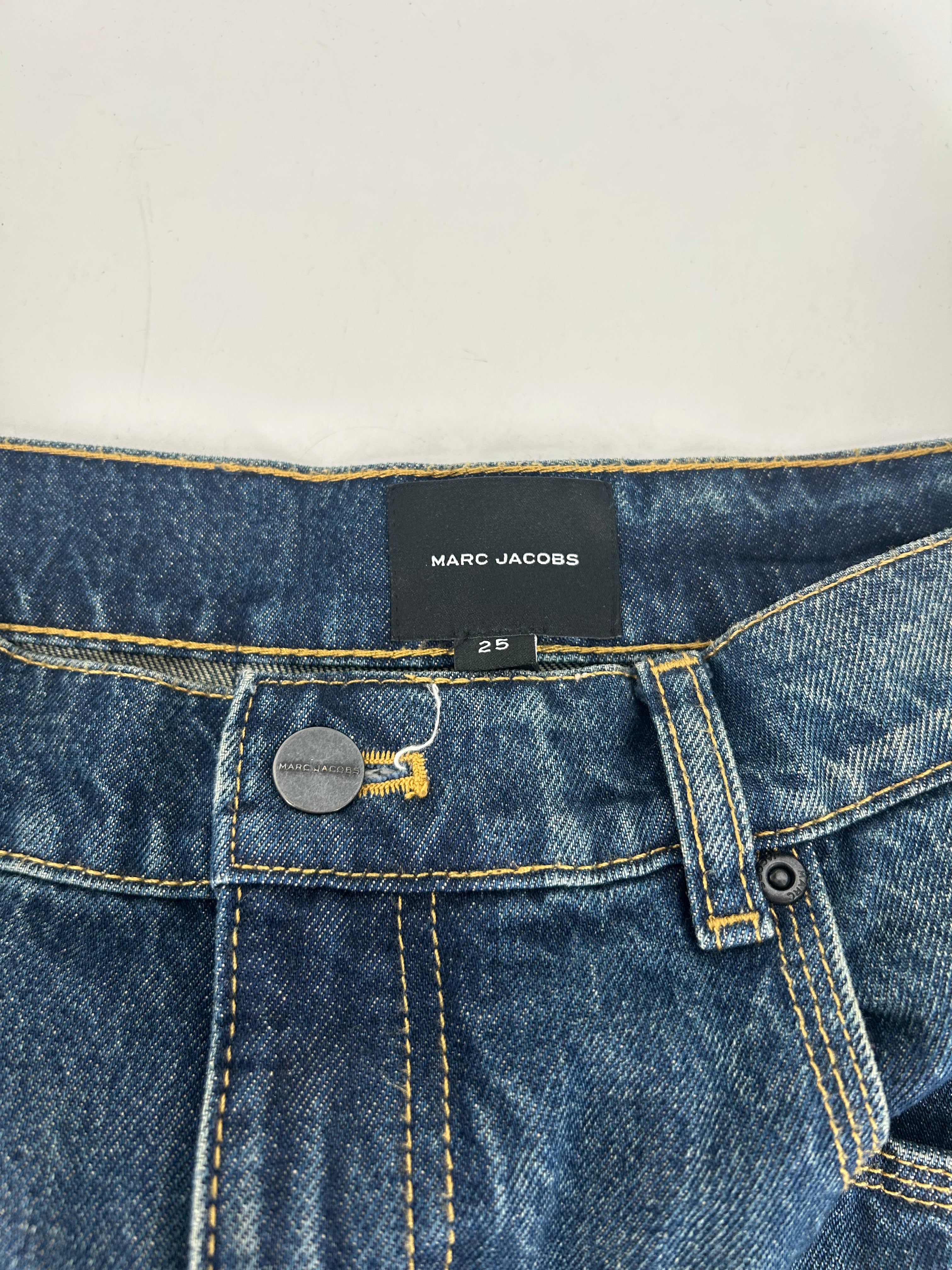MARC JACOBS/Long Skirt/25/Denim/NVY/Flare/FLARED TAIL FADED BLUE view 3