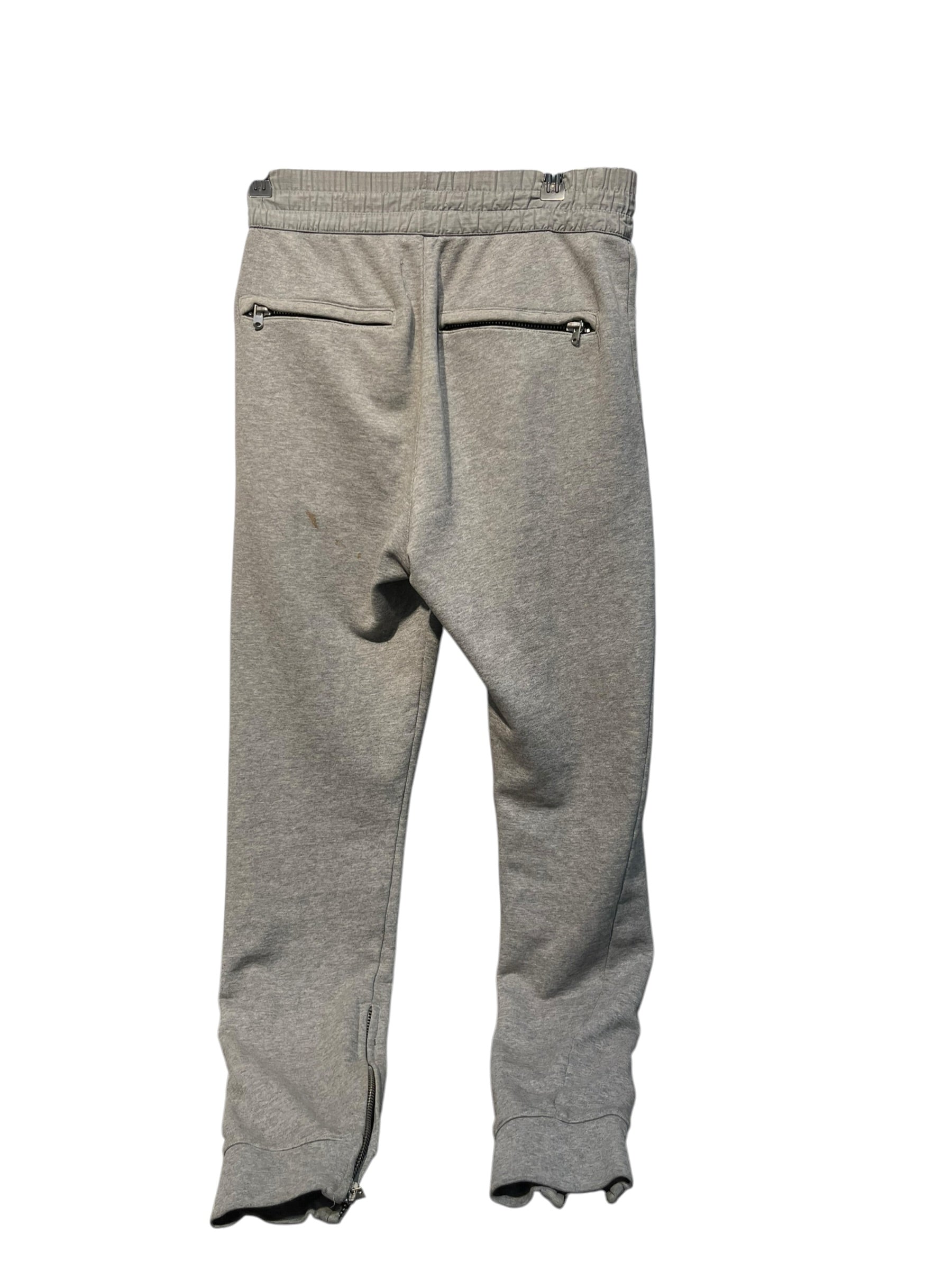 FEAR OF GOD/Pants/S/Cotton/GRY/FOUR ZIPPER TRACK/SWEAT view 2