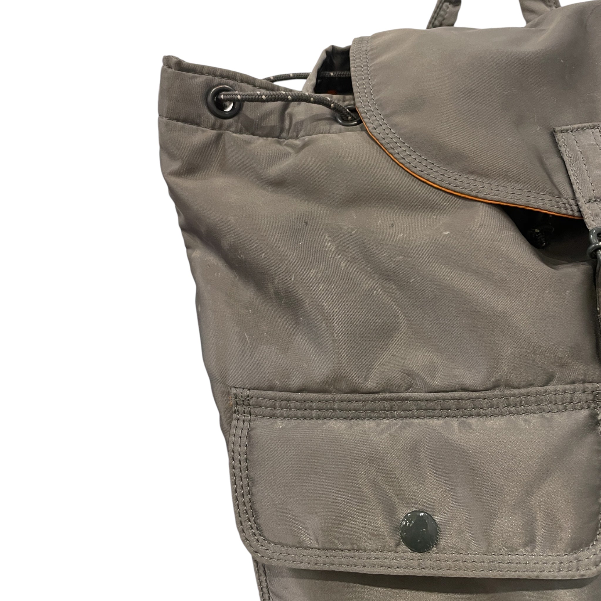PORTER/Backpack/Nylon/GRY/ view 3