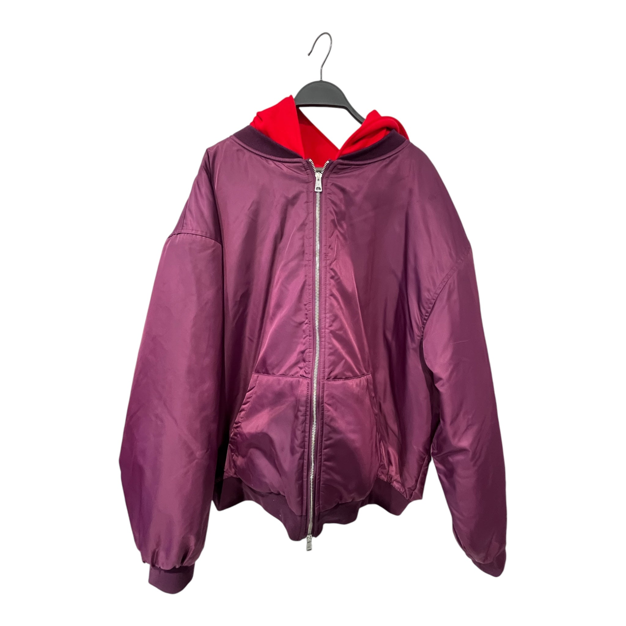 Hidden Season/Puffer Jkt/L/Nylon/PPL/Double Breasted/bomber jkt view 1