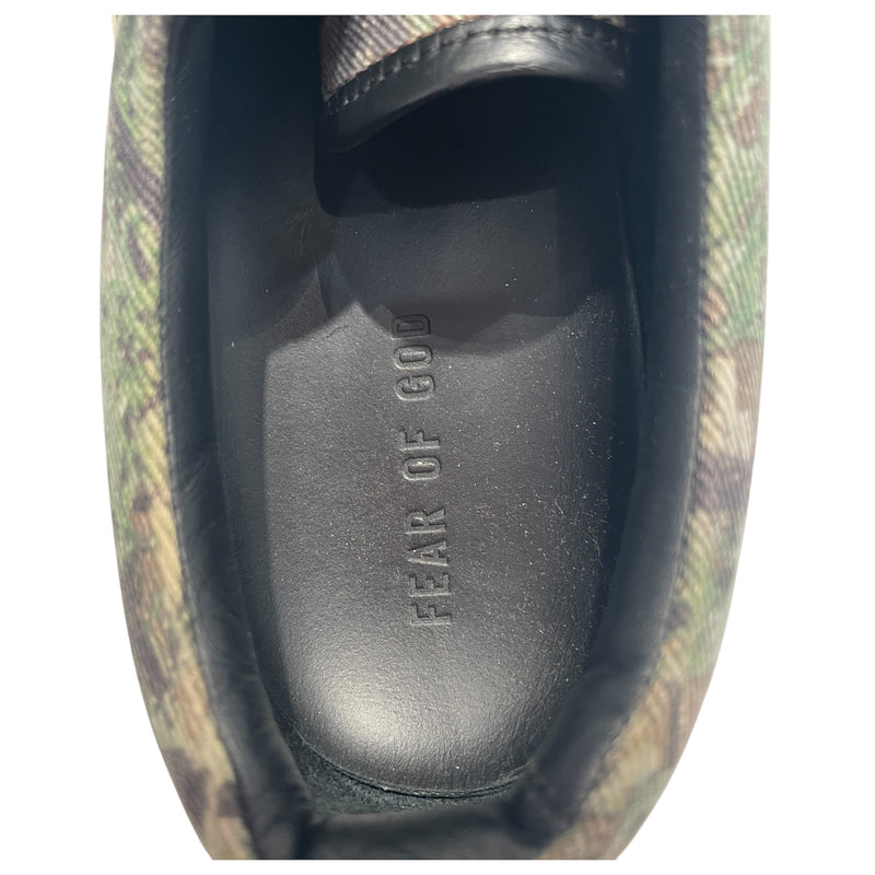 FEAR OF GOD/Low-Sneakers/EU 40/Camouflage/Cotton/GRN/