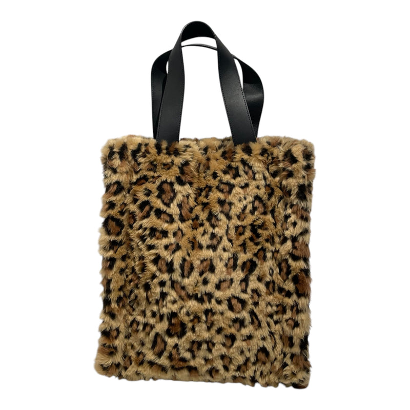 JUNYA WATANABE COMME des GARCONS/Tote Bag/Camel/Fake Fur/Leopard/JJ-K 201