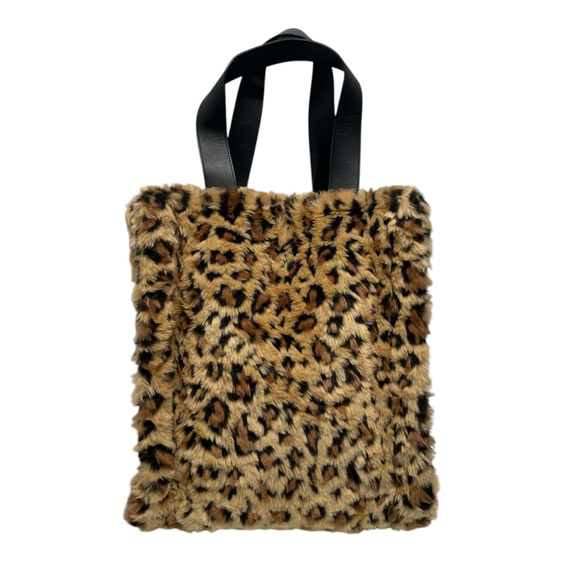 JUNYA WATANABE COMME des GARCONS/Tote Bag/Camel/Fake Fur/Leopard/JJ-K 201