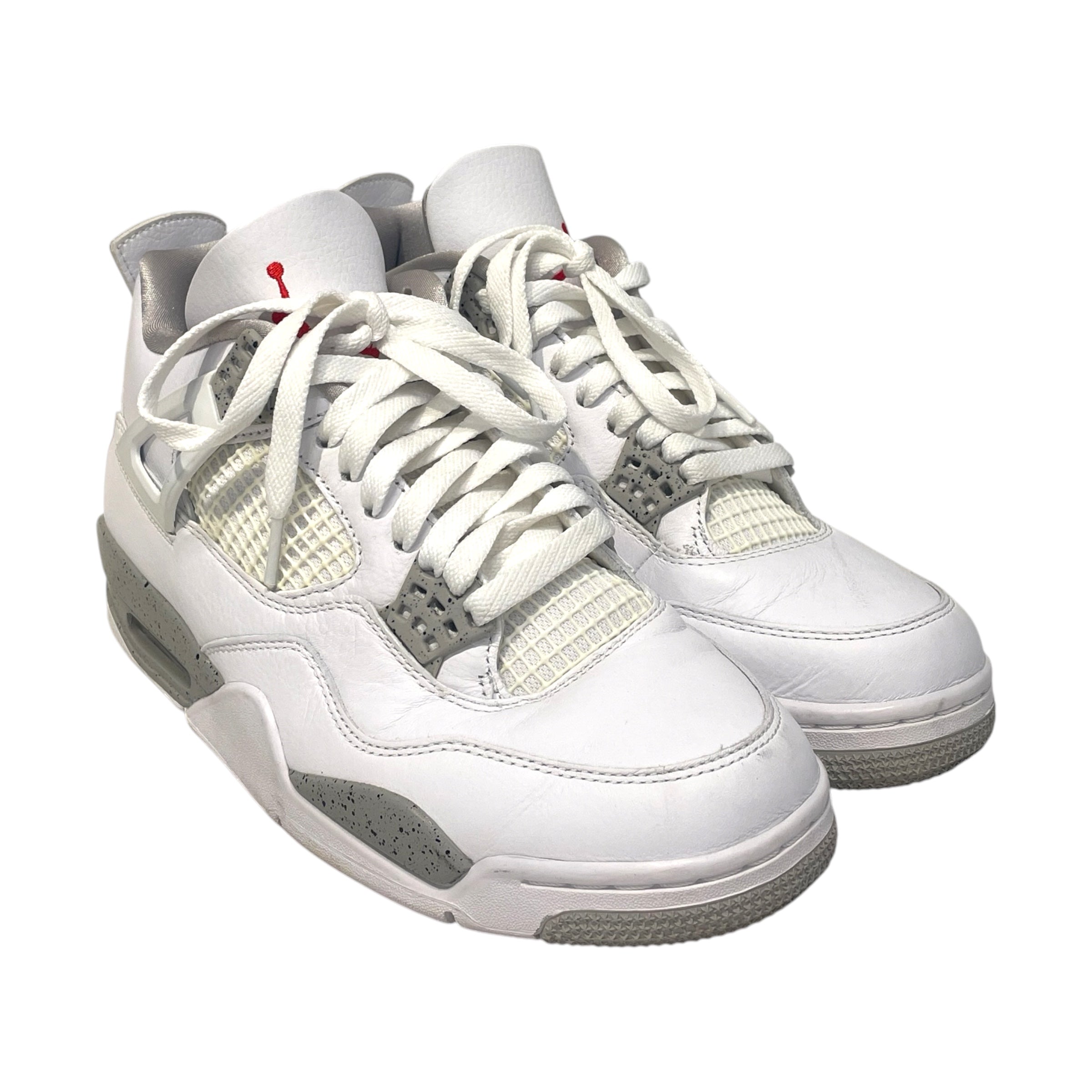NIKE/AIR JORDAN 4 RETRO/Hi-Sneakers/US 7.5/WHT/CT8527-100 view 1