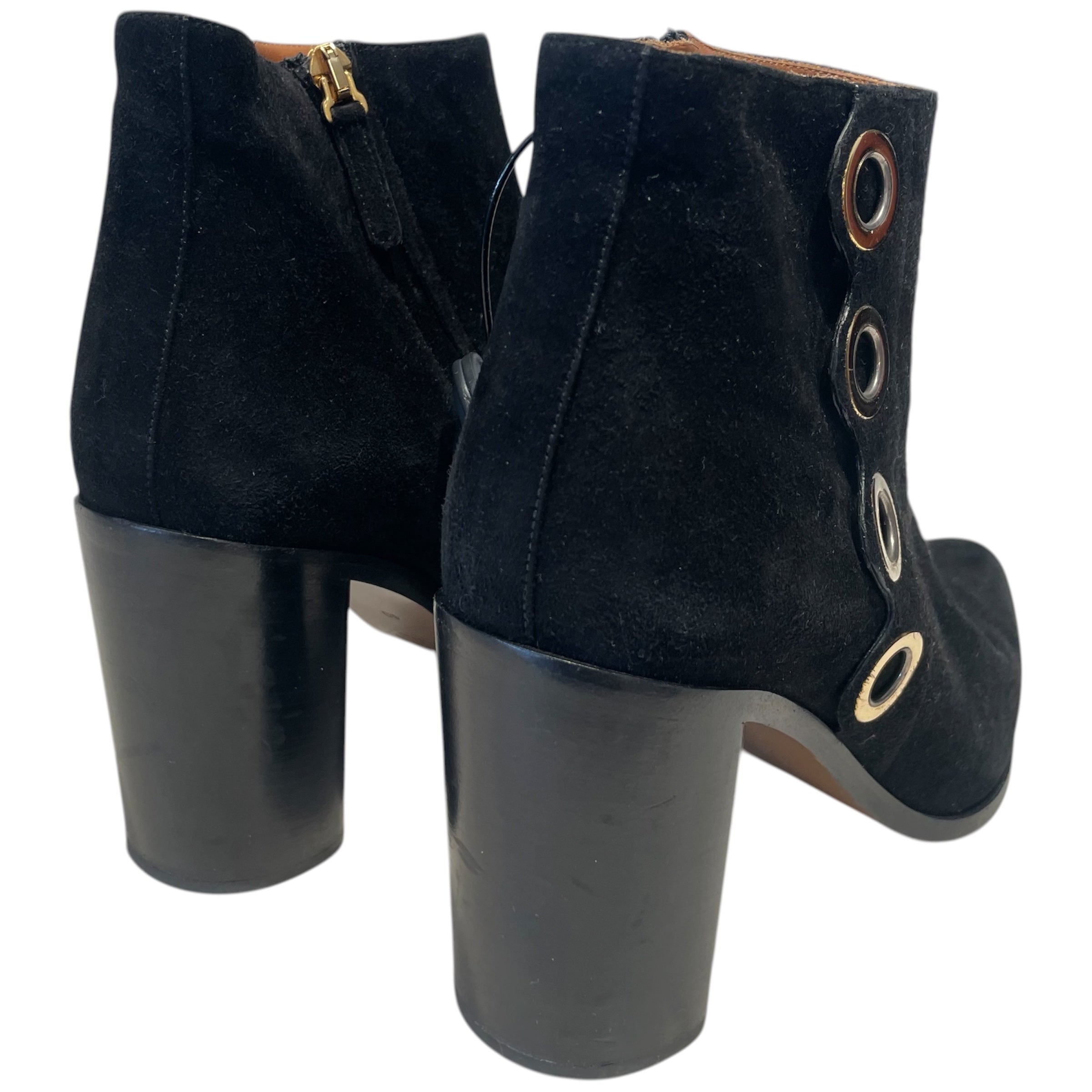 Chloe/Ankle Boots/EU 40/Suede/BLK/Grommet-Trim flo view 2