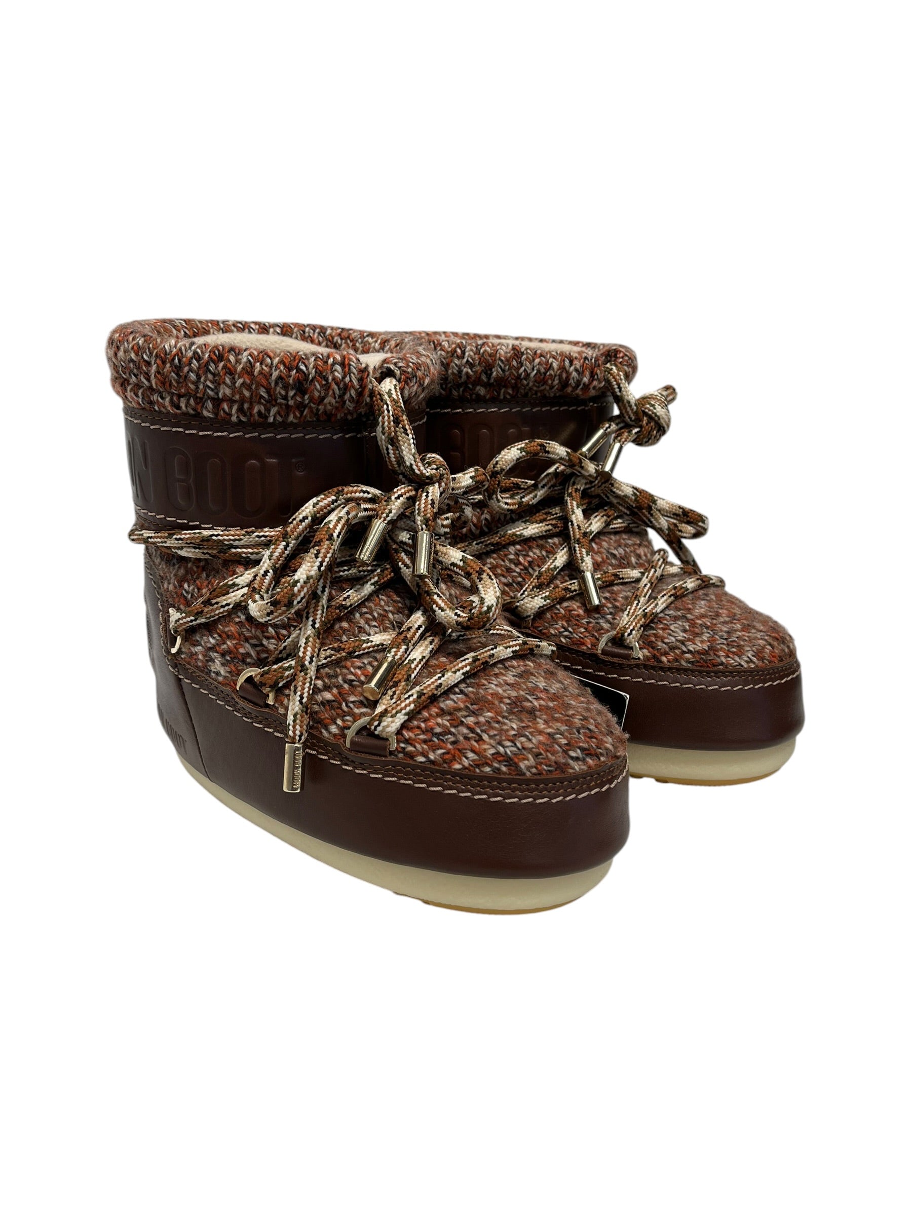 MOON BOOT/Booties/US 4.5/Polyester/CML/Chloe view 1
