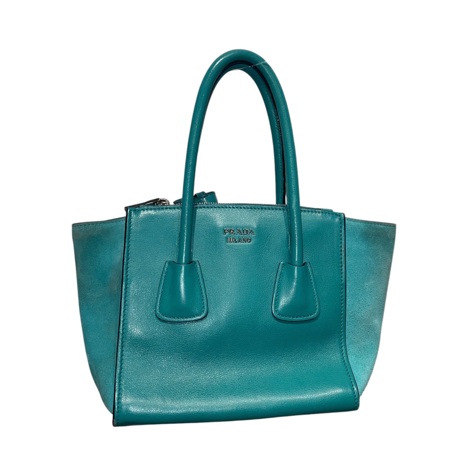 PRADA/Bag/Leather/BLU/2 WAY BAG view 1